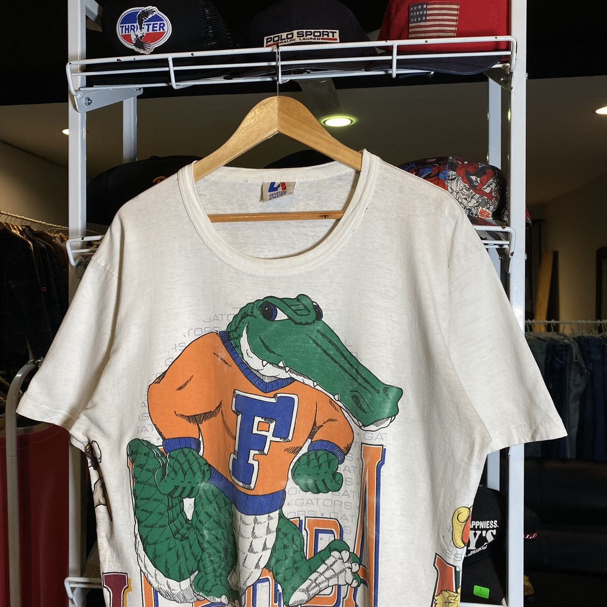 NCAA × Vintage VTG RARE‼️Florida Gators F.S.Seminoles Miami Hurricanes Tee Size US XL / EU 56 / 4 - 3 Thumbnail