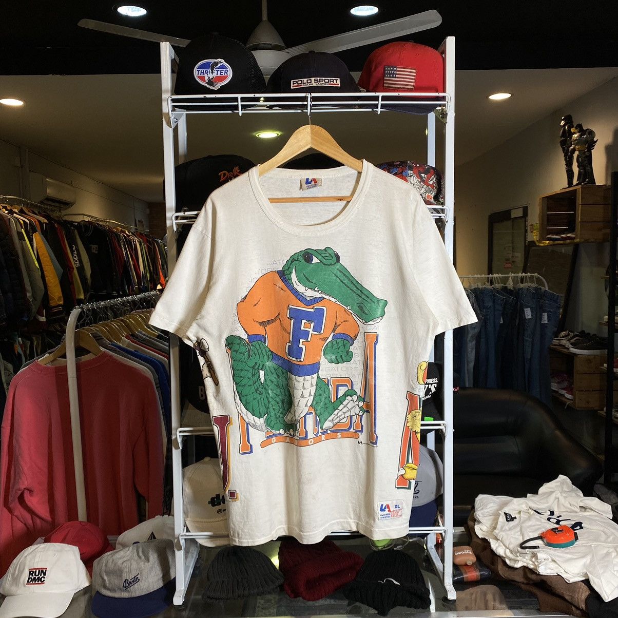 NCAA × Vintage VTG RARE‼️Florida Gators F.S.Seminoles Miami Hurricanes Tee Size US XL / EU 56 / 4 - 1 Thumbnail