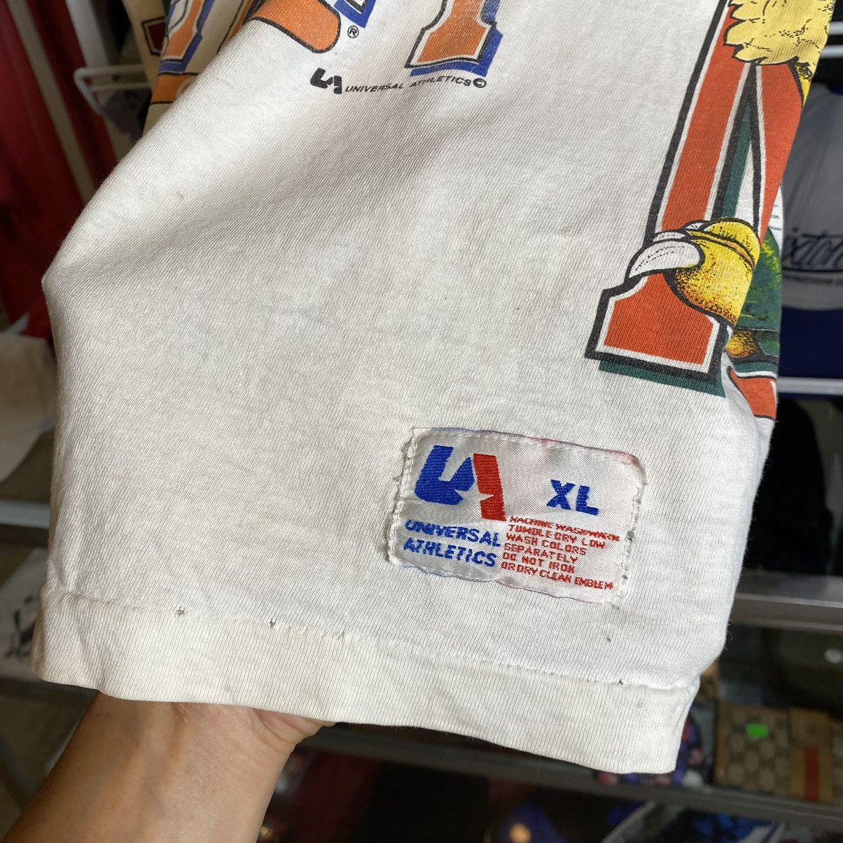 NCAA × Vintage VTG RARE‼️Florida Gators F.S.Seminoles Miami Hurricanes Tee Size US XL / EU 56 / 4 - 9 Thumbnail