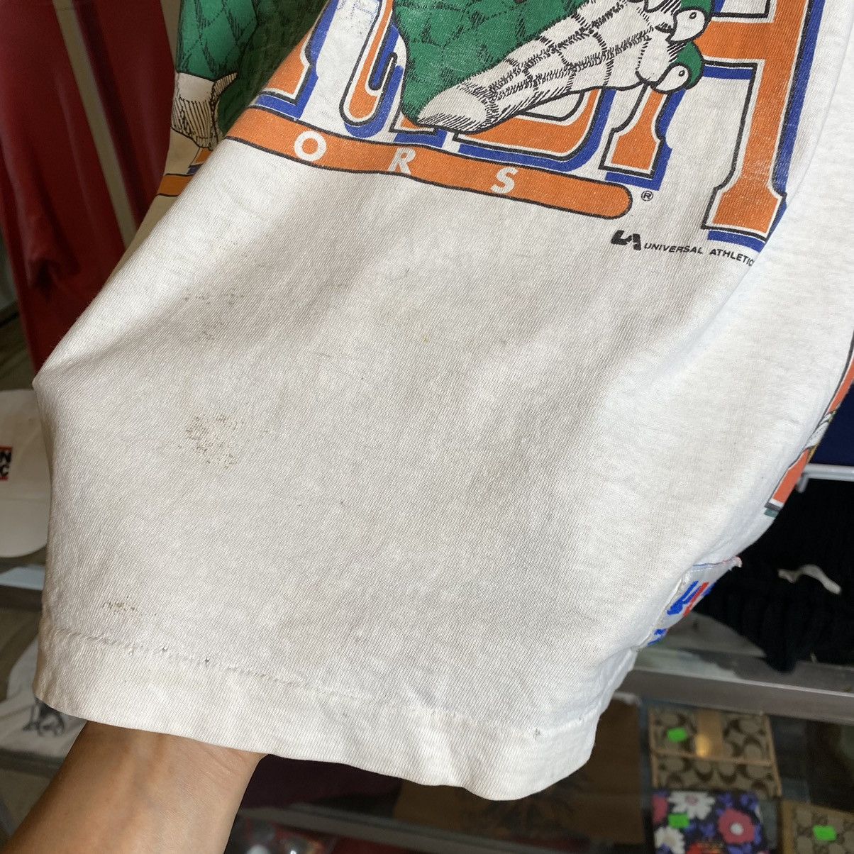 NCAA × Vintage VTG RARE‼️Florida Gators F.S.Seminoles Miami Hurricanes Tee Size US XL / EU 56 / 4 - 8 Thumbnail