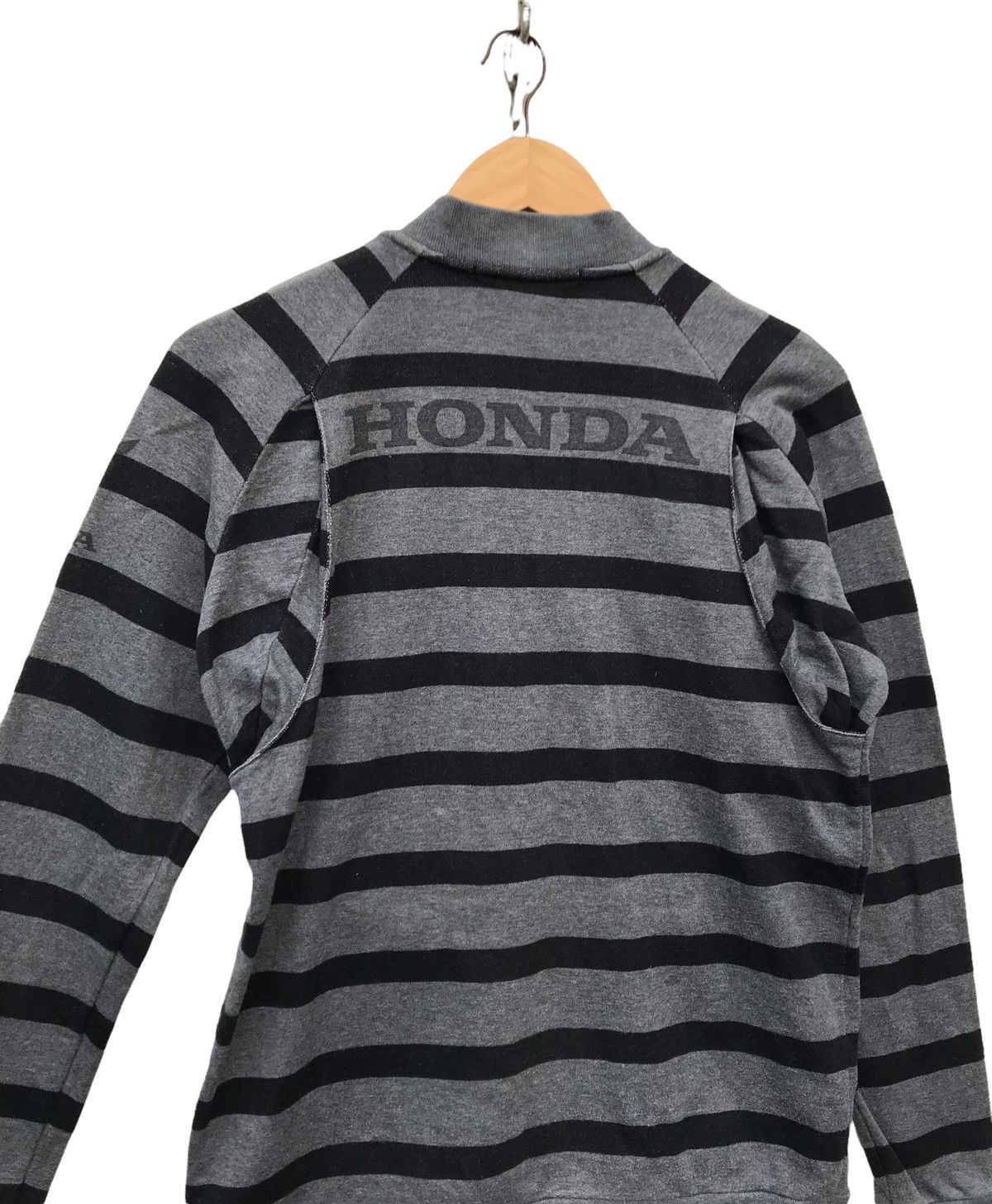 Honda Shinichiro Arakawa X Honda Japan Stripes Zipper Sweater Size US S / EU 44-46 / 1 - 5 Thumbnail