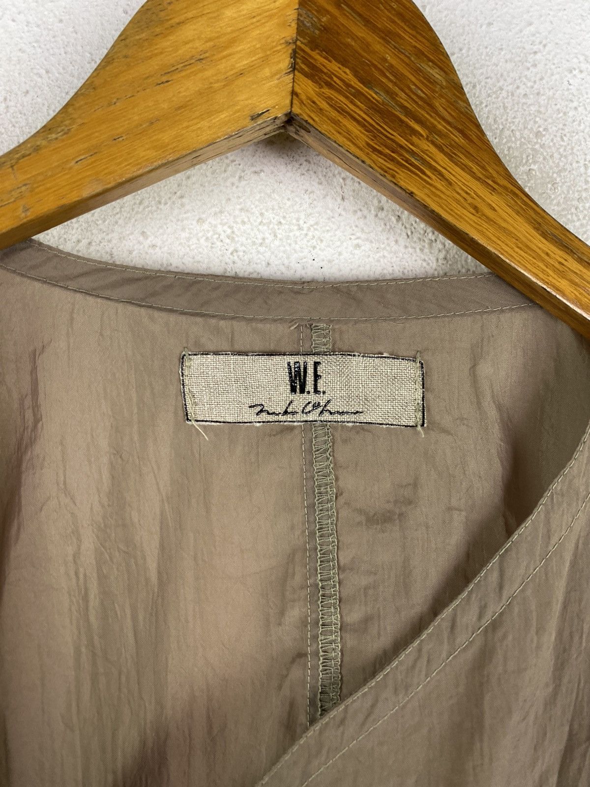 Designer × Japanese Brand 🔥SALE🔥W.E MADE IN JAPAN ASYMMETRIC JACKET Size US L / EU 52-54 / 3 - 6 Thumbnail