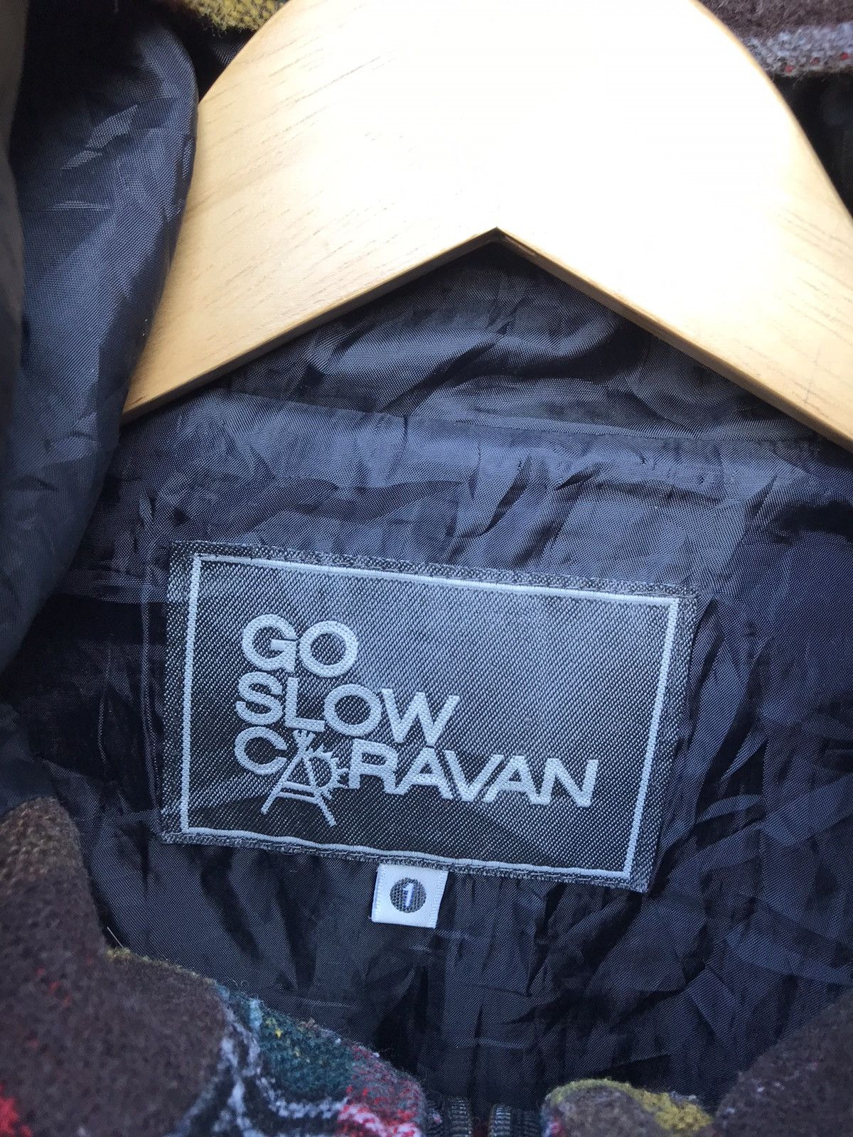 go slow caravan Go Slow Caravan Multicolour Duffle Hoodie Jacket Size US S / EU 44-46 / 1 - 2 Thumbnail