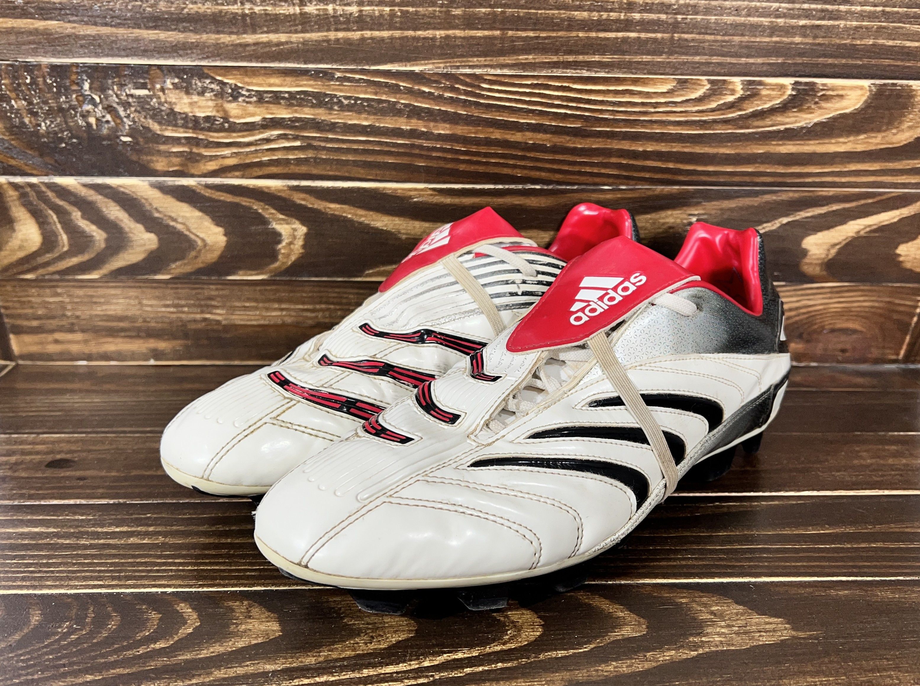 Adidas × Vintage Adidas Traxion Firm Ground Football Cleats Vintage Very Rare Size US 10 / EU 43 - 16 Thumbnail
