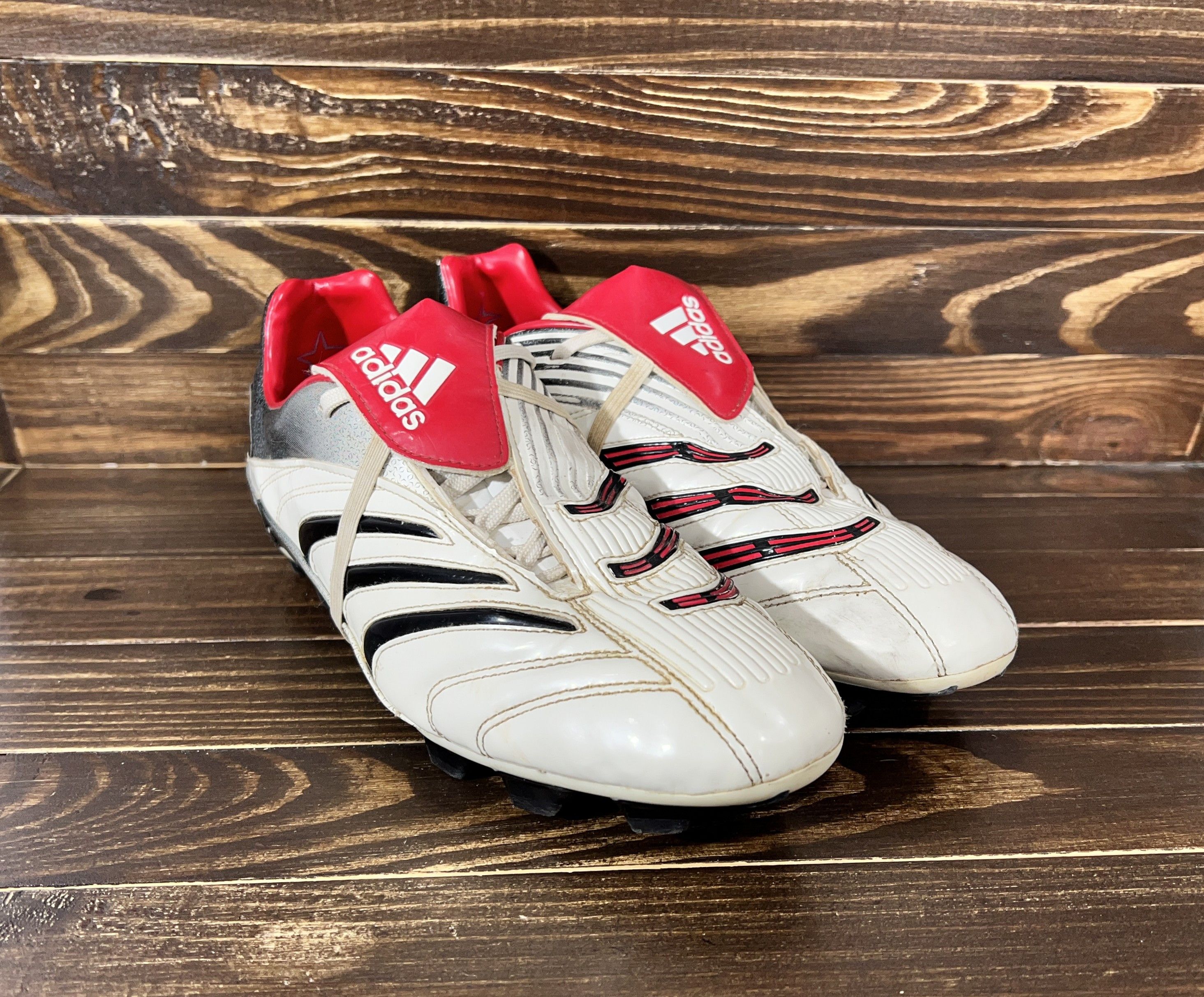 Adidas × Vintage Adidas Traxion Firm Ground Football Cleats Vintage Very Rare Size US 10 / EU 43 - 2 Thumbnail