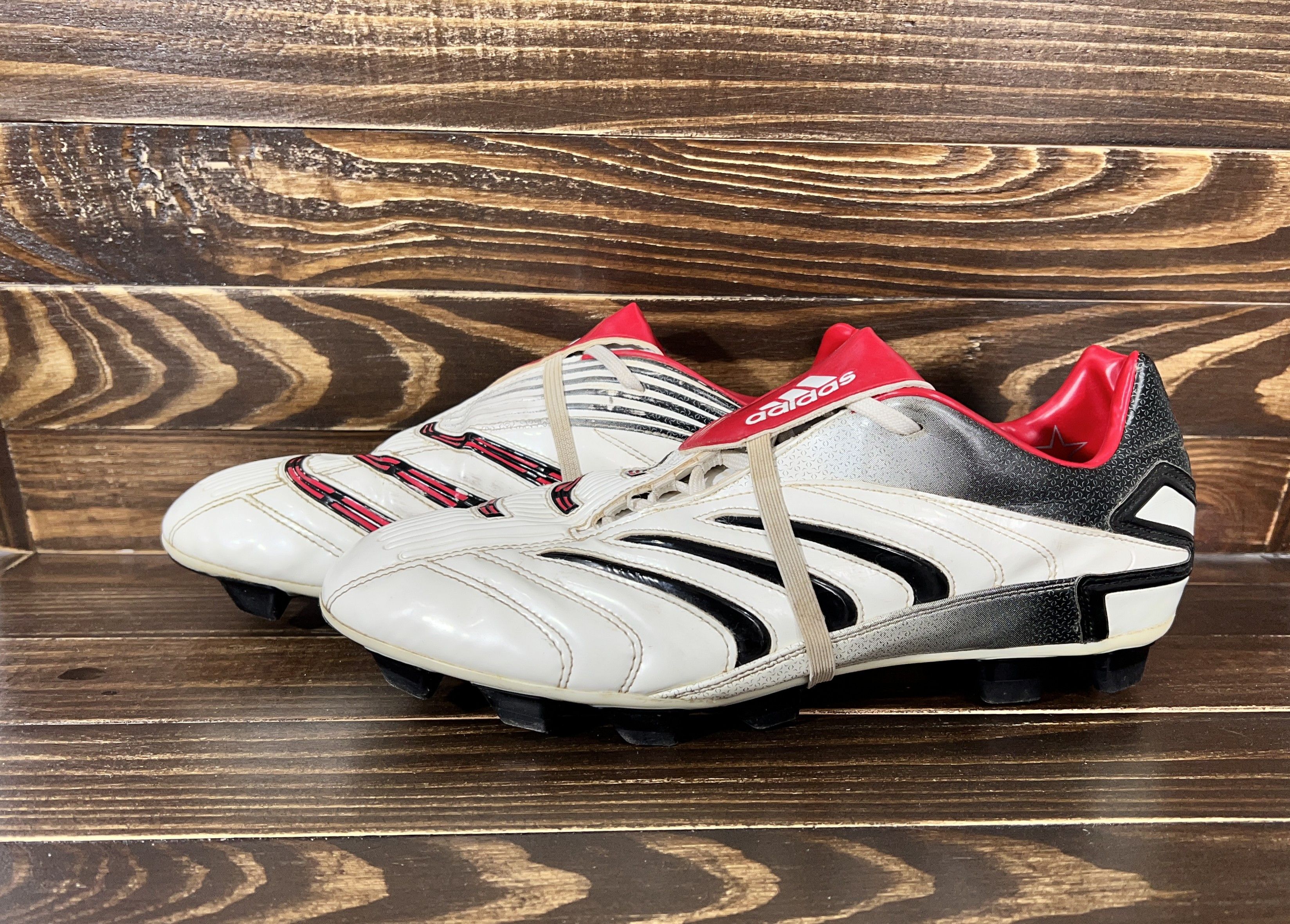 Adidas × Vintage Adidas Traxion Firm Ground Football Cleats Vintage Very Rare Size US 10 / EU 43 - 5 Thumbnail