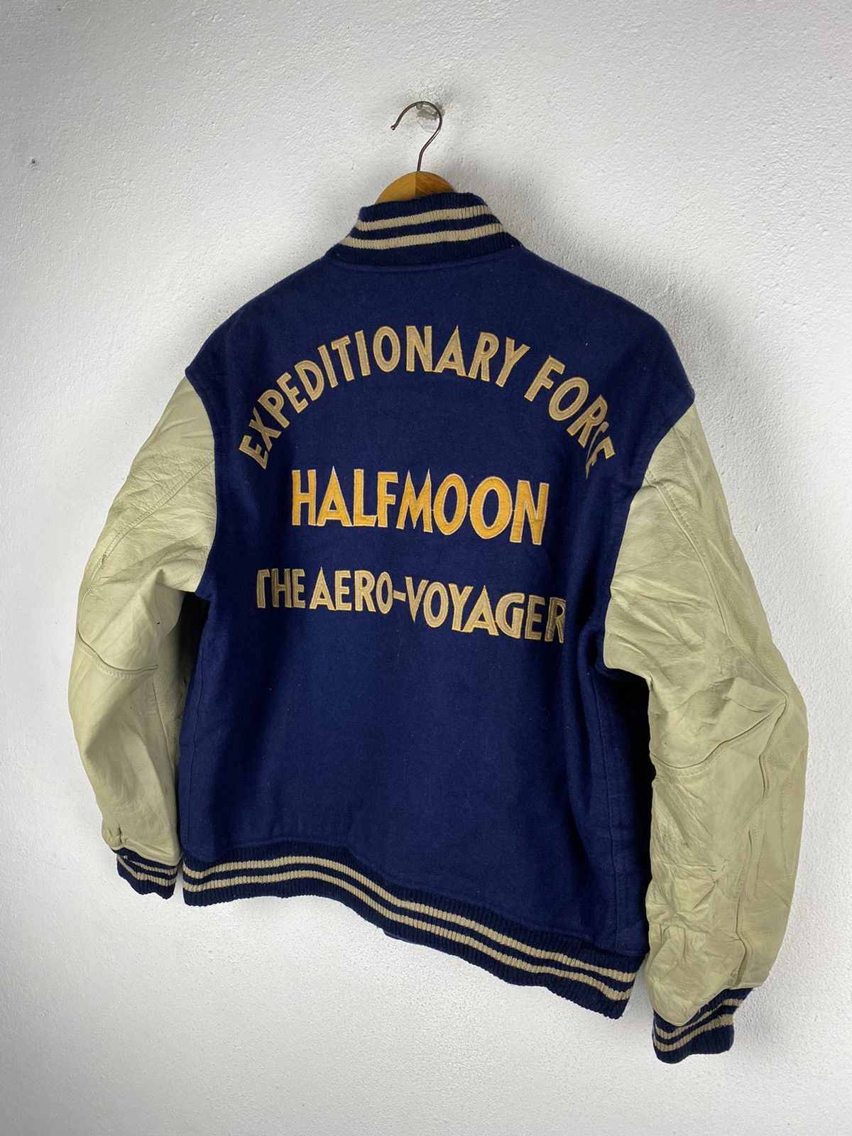 Takeo Kikuchi TAKEO KIKUCHI VARSITY JACKET LEATHER SLEEVE Size US M / EU 48-50 / 2 - 3 Thumbnail
