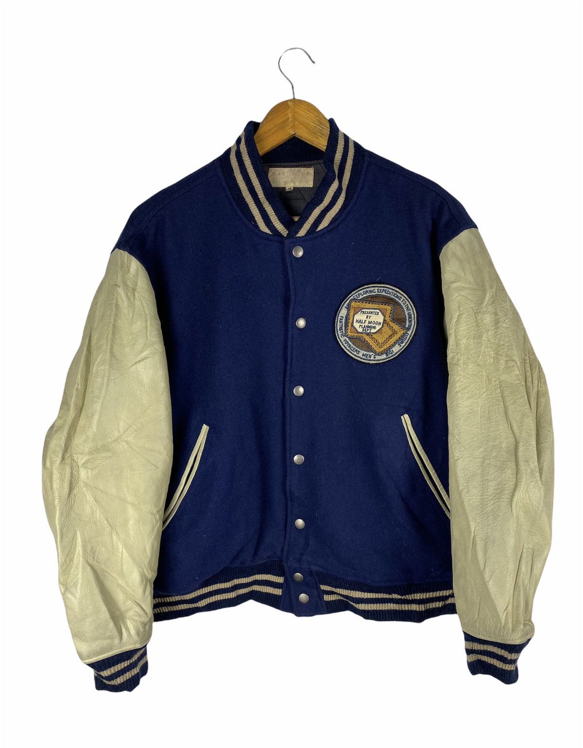 Takeo Kikuchi TAKEO KIKUCHI VARSITY JACKET LEATHER SLEEVE Size US M / EU 48-50 / 2 - 2 Thumbnail