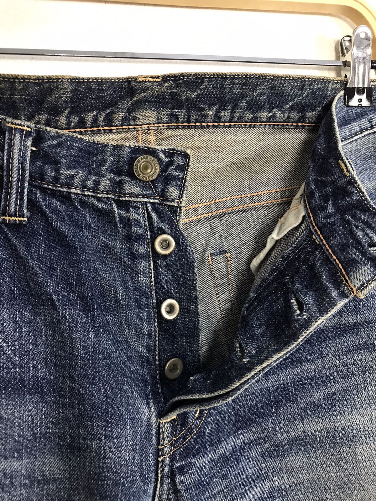 Japanese Brand × URBAN RESEARCH DOORS Vintage Urban Research Selvedge Distressed Denim Jeans Size US 32 / EU 48 - 10 Thumbnail