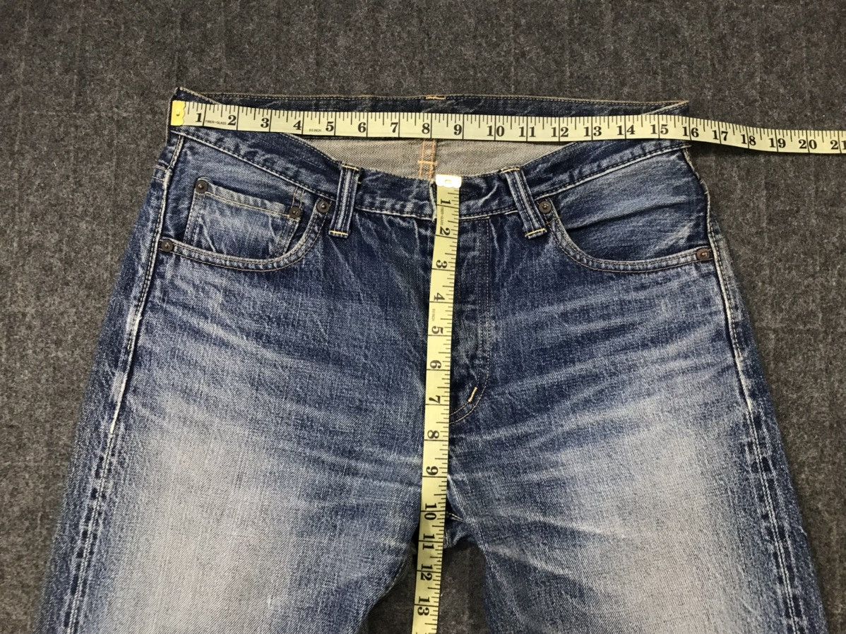 Japanese Brand × URBAN RESEARCH DOORS Vintage Urban Research Selvedge Distressed Denim Jeans Size US 32 / EU 48 - 15 Thumbnail