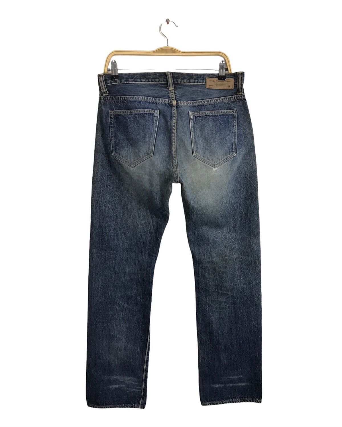 Japanese Brand × URBAN RESEARCH DOORS Vintage Urban Research Selvedge Distressed Denim Jeans Size US 32 / EU 48 - 2 Thumbnail
