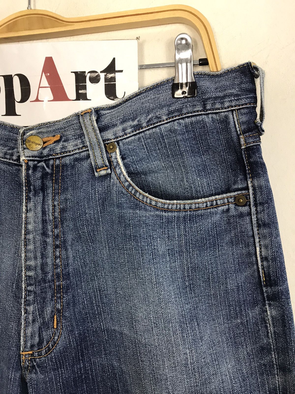 Japanese Brand × Vintage × Wrangler Vintage wrangler Western Jeans Design Size US 32 / EU 48 - 5 Thumbnail
