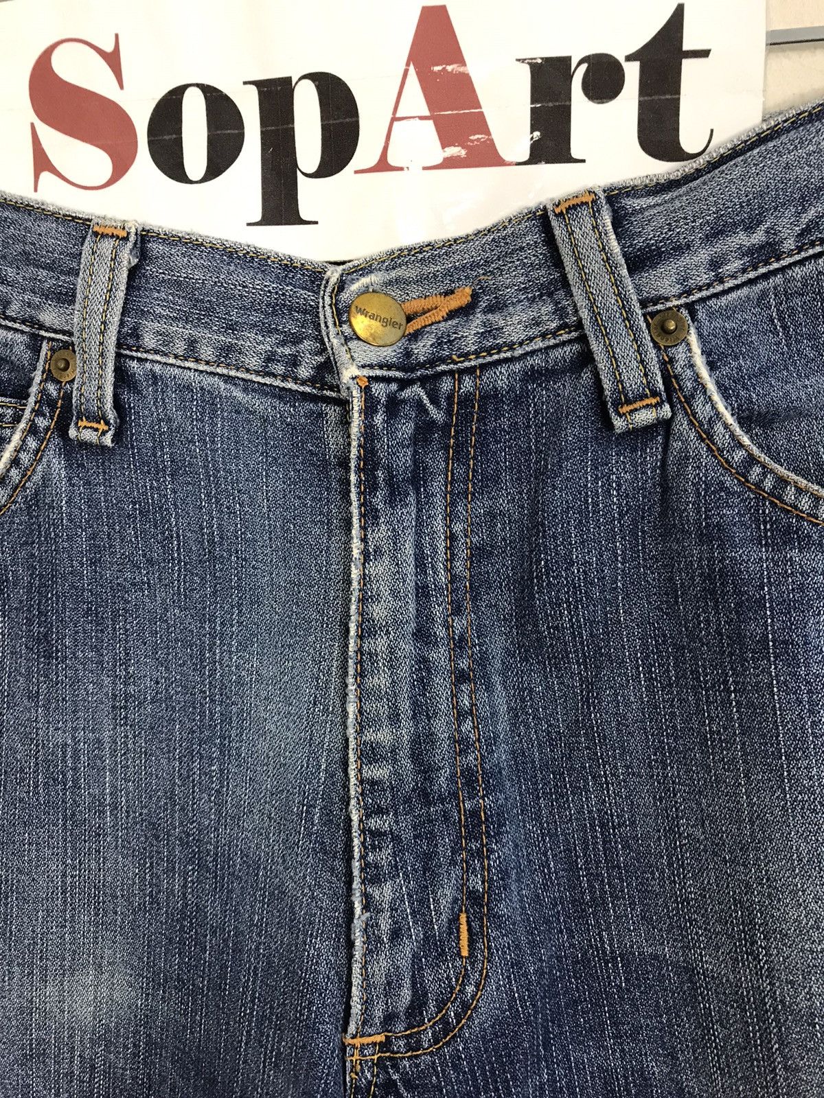Japanese Brand × Vintage × Wrangler Vintage wrangler Western Jeans Design Size US 32 / EU 48 - 6 Thumbnail