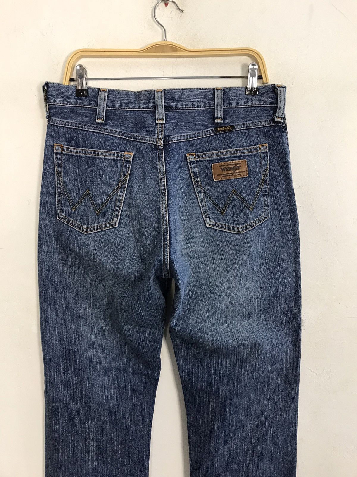 Japanese Brand × Vintage × Wrangler Vintage wrangler Western Jeans Design Size US 32 / EU 48 - 9 Thumbnail