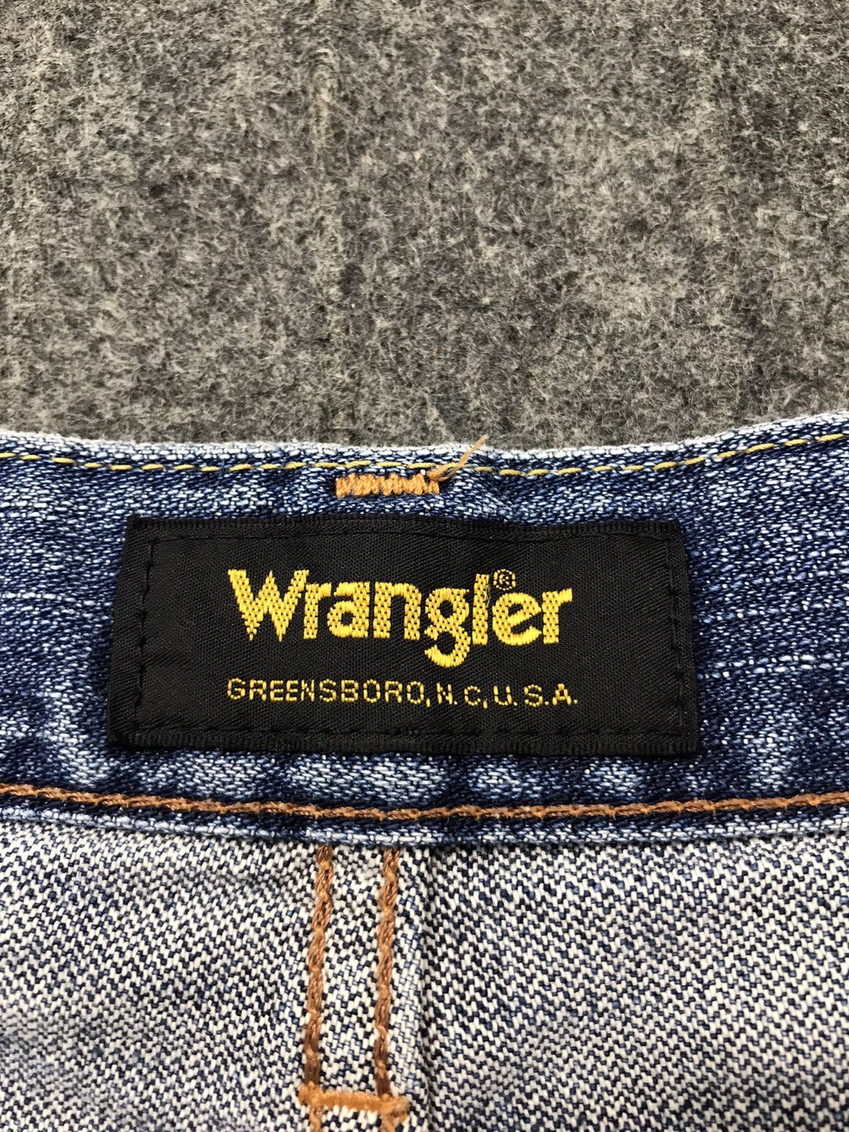 Japanese Brand × Vintage × Wrangler Vintage wrangler Western Jeans Design Size US 32 / EU 48 - 12 Thumbnail