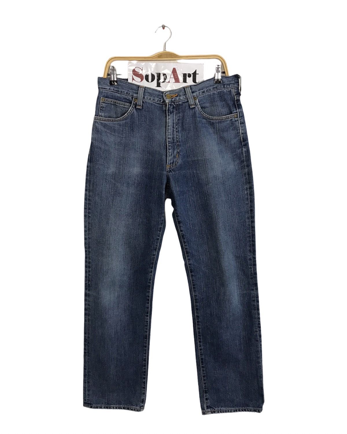 Japanese Brand × Vintage × Wrangler Vintage wrangler Western Jeans Design Size US 32 / EU 48 - 1 Thumbnail