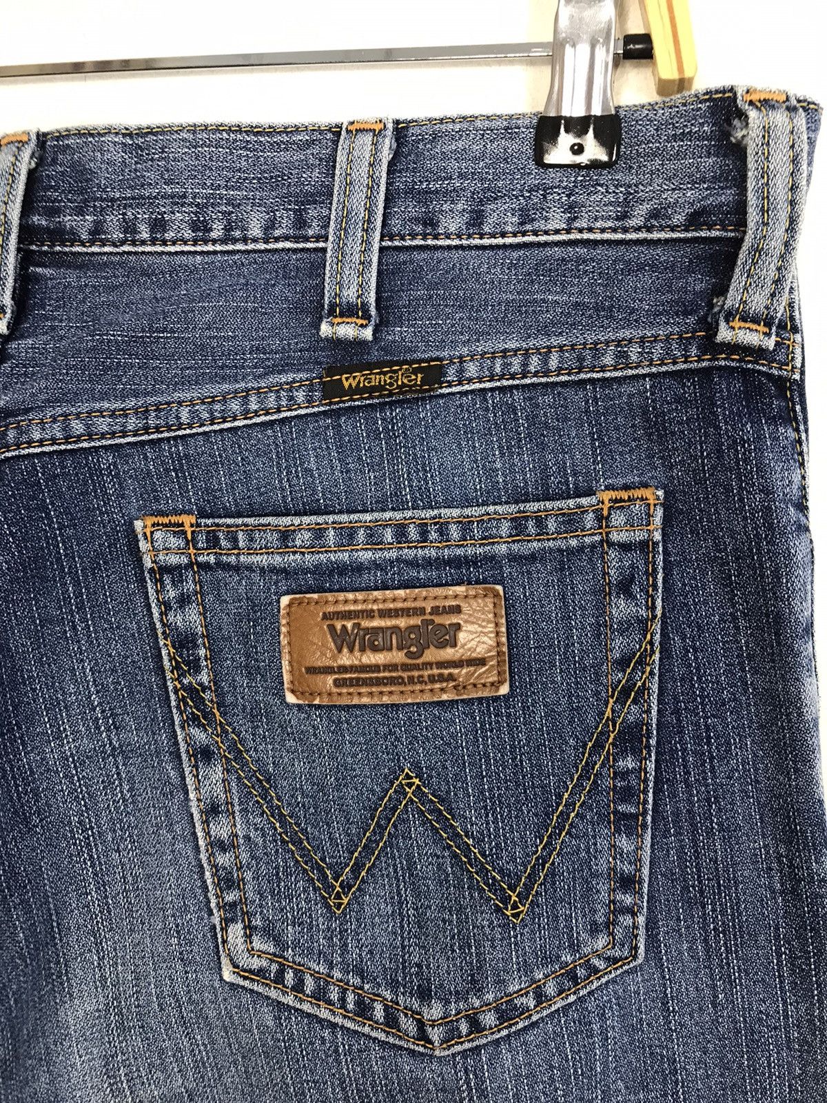 Japanese Brand × Vintage × Wrangler Vintage wrangler Western Jeans Design Size US 32 / EU 48 - 10 Thumbnail