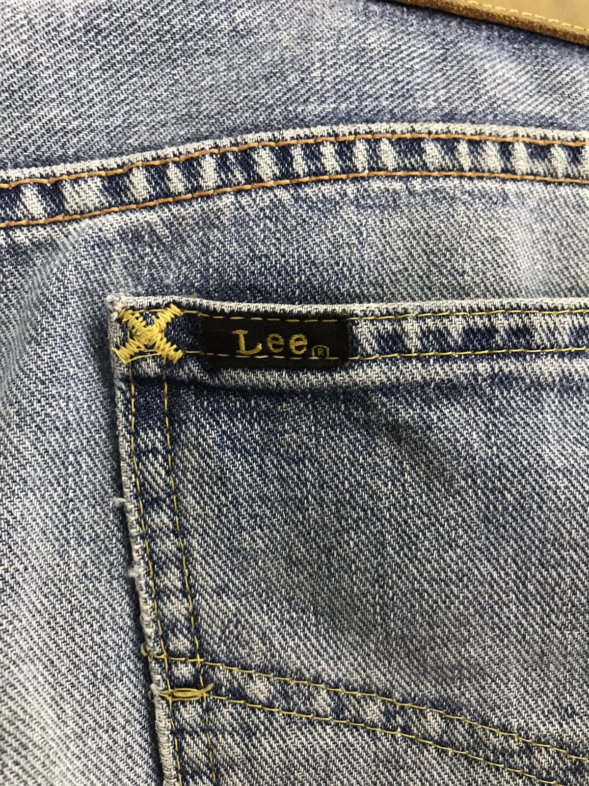 Lee Vintage Lee Distressed Selvedge Denim Jeans Size US 32 / EU 48 - 12 Thumbnail