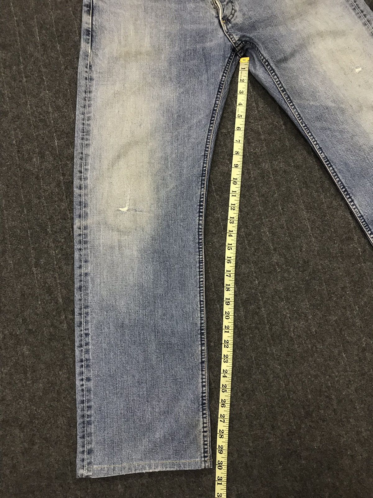 Lee Vintage Lee Distressed Selvedge Denim Jeans Size US 32 / EU 48 - 22 Thumbnail