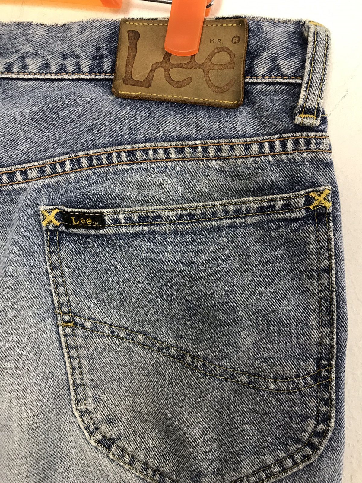 Lee Vintage Lee Distressed Selvedge Denim Jeans Size US 32 / EU 48 - 11 Thumbnail