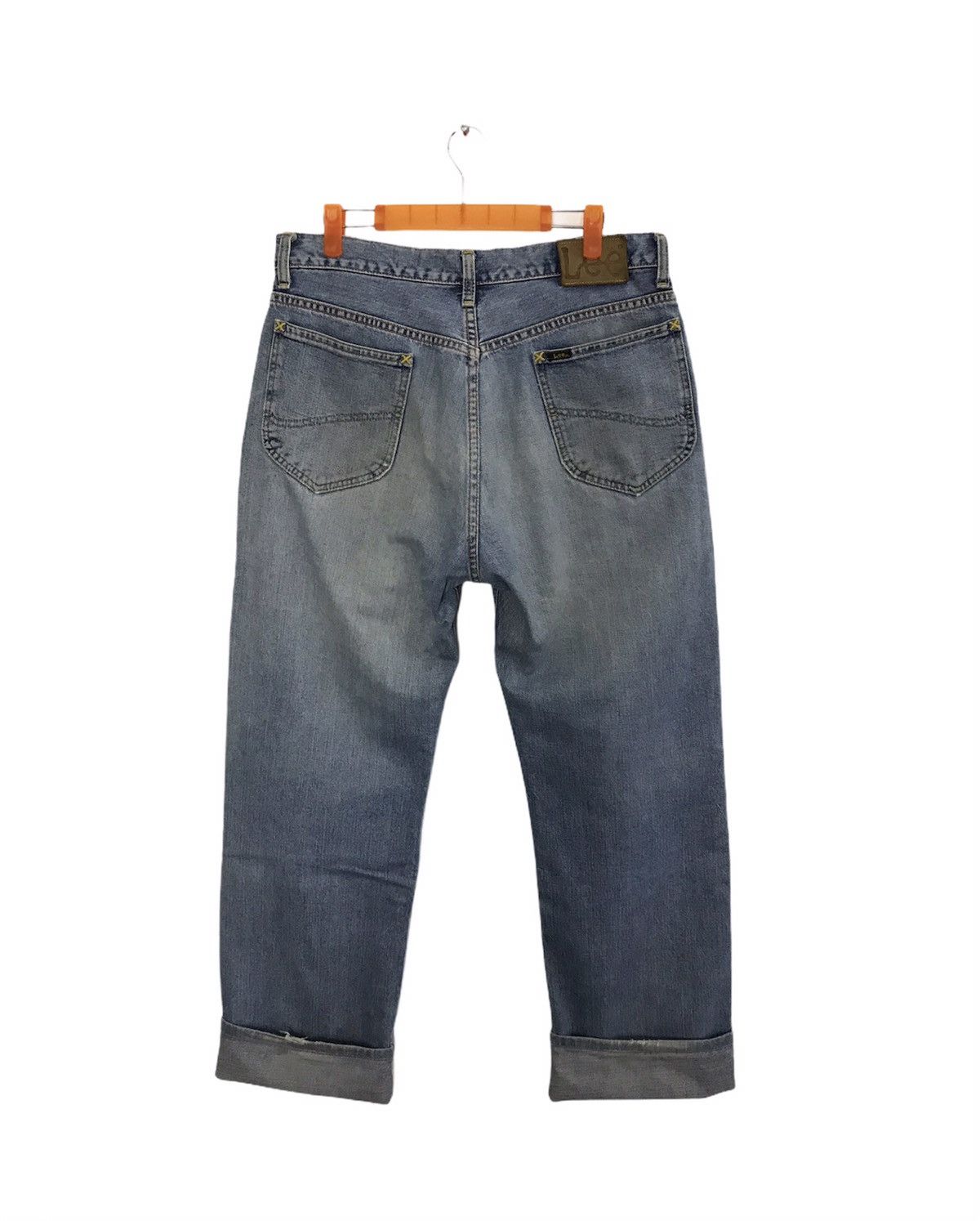 Lee Vintage Lee Distressed Selvedge Denim Jeans Size US 32 / EU 48 - 2 Thumbnail