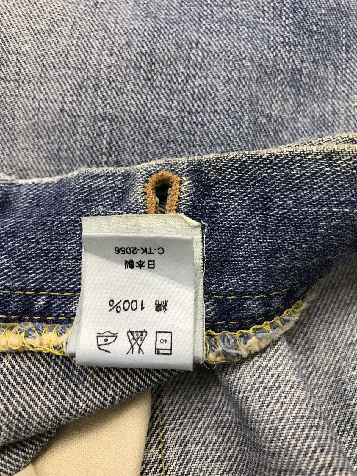 Lee Vintage Lee Distressed Selvedge Denim Jeans Size US 32 / EU 48 - 17 Thumbnail