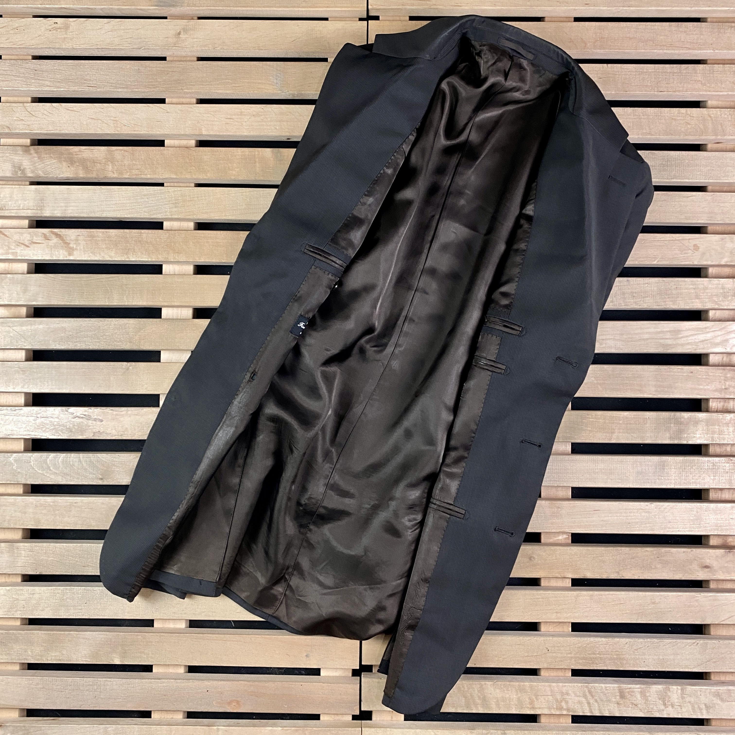 Balmain × Vintage Men’s Classic Suit Balmain Vintage Size 50 Size 50R - 6 Thumbnail
