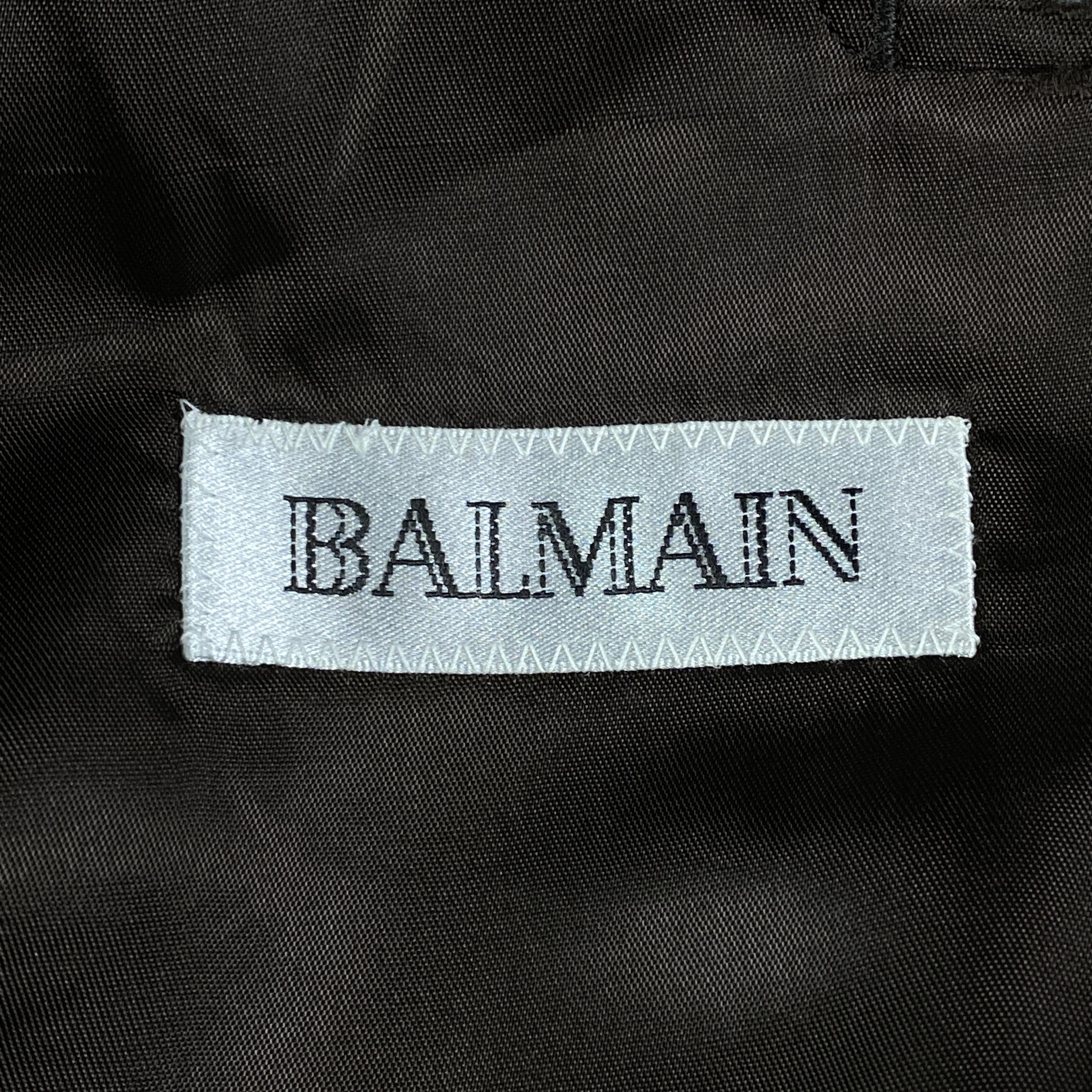 Balmain × Vintage Men’s Classic Suit Balmain Vintage Size 50 Size 50R - 14 Thumbnail