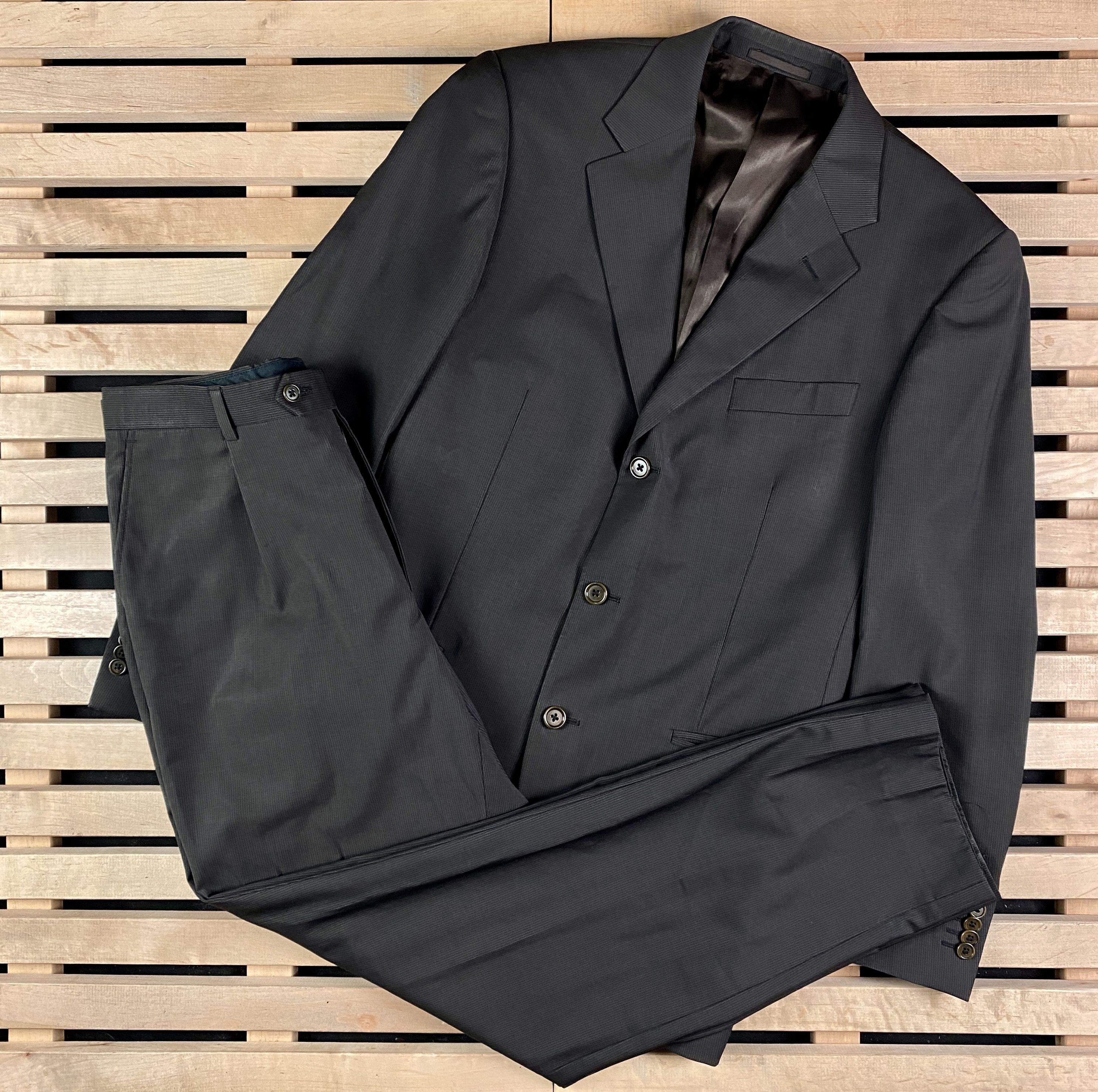 Balmain × Vintage Men’s Classic Suit Balmain Vintage Size 50 Size 50R - 1 Thumbnail
