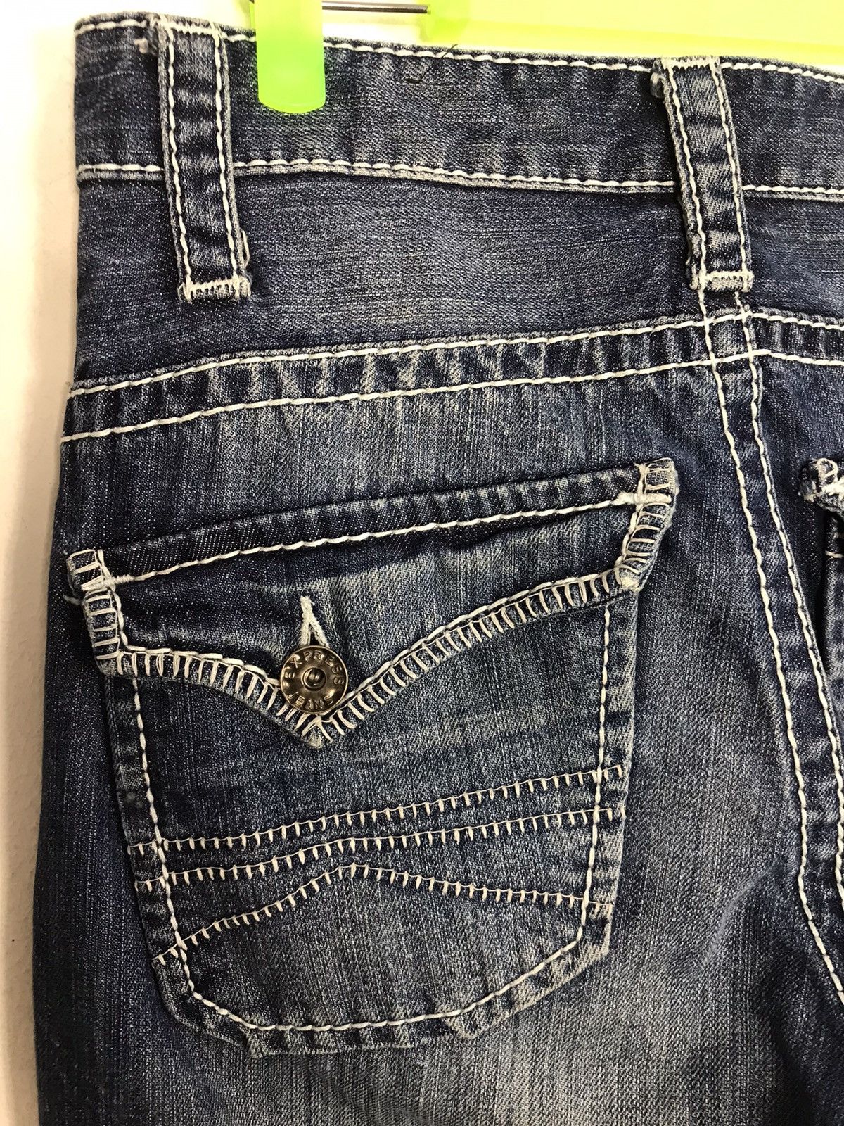 Express Vintage Express Jeans Boocut Distressed Design Size US 32 / EU 48 - 13 Thumbnail