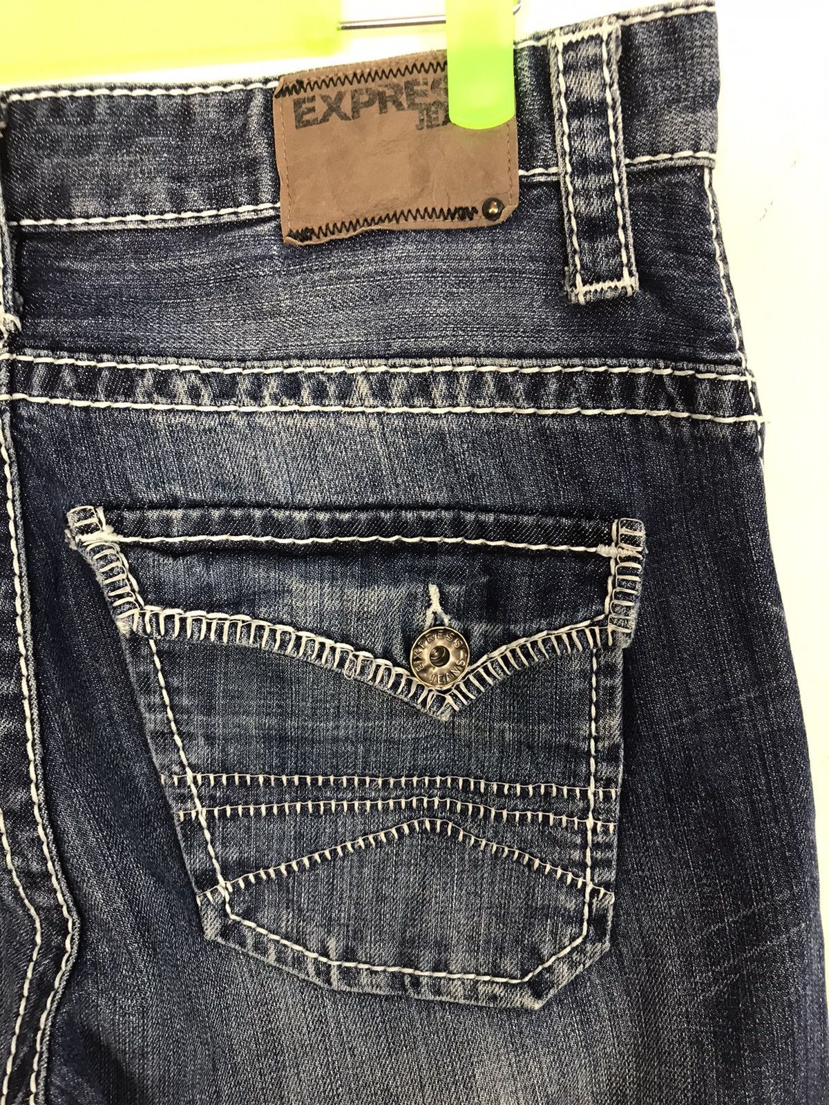 Express Vintage Express Jeans Boocut Distressed Design Size US 32 / EU 48 - 12 Thumbnail