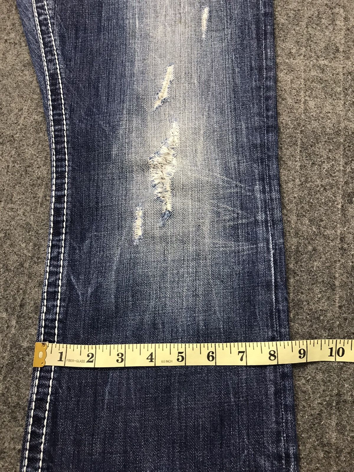 Express Vintage Express Jeans Boocut Distressed Design Size US 32 / EU 48 - 20 Thumbnail