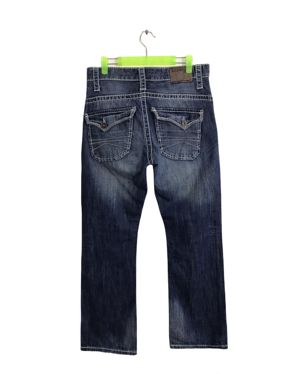 Express Vintage Express Jeans Boocut Distressed Design Size US 32 / EU 48 - 2 Thumbnail
