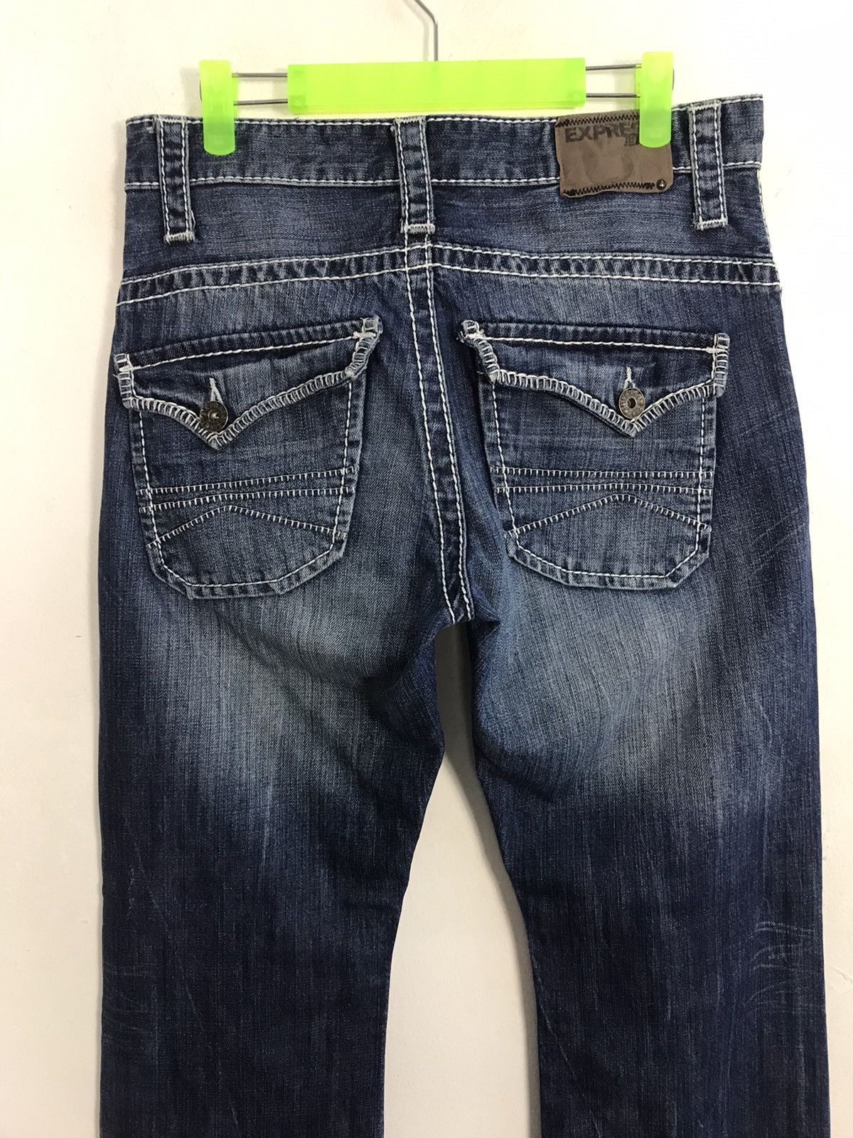 Express Vintage Express Jeans Boocut Distressed Design Size US 32 / EU 48 - 11 Thumbnail