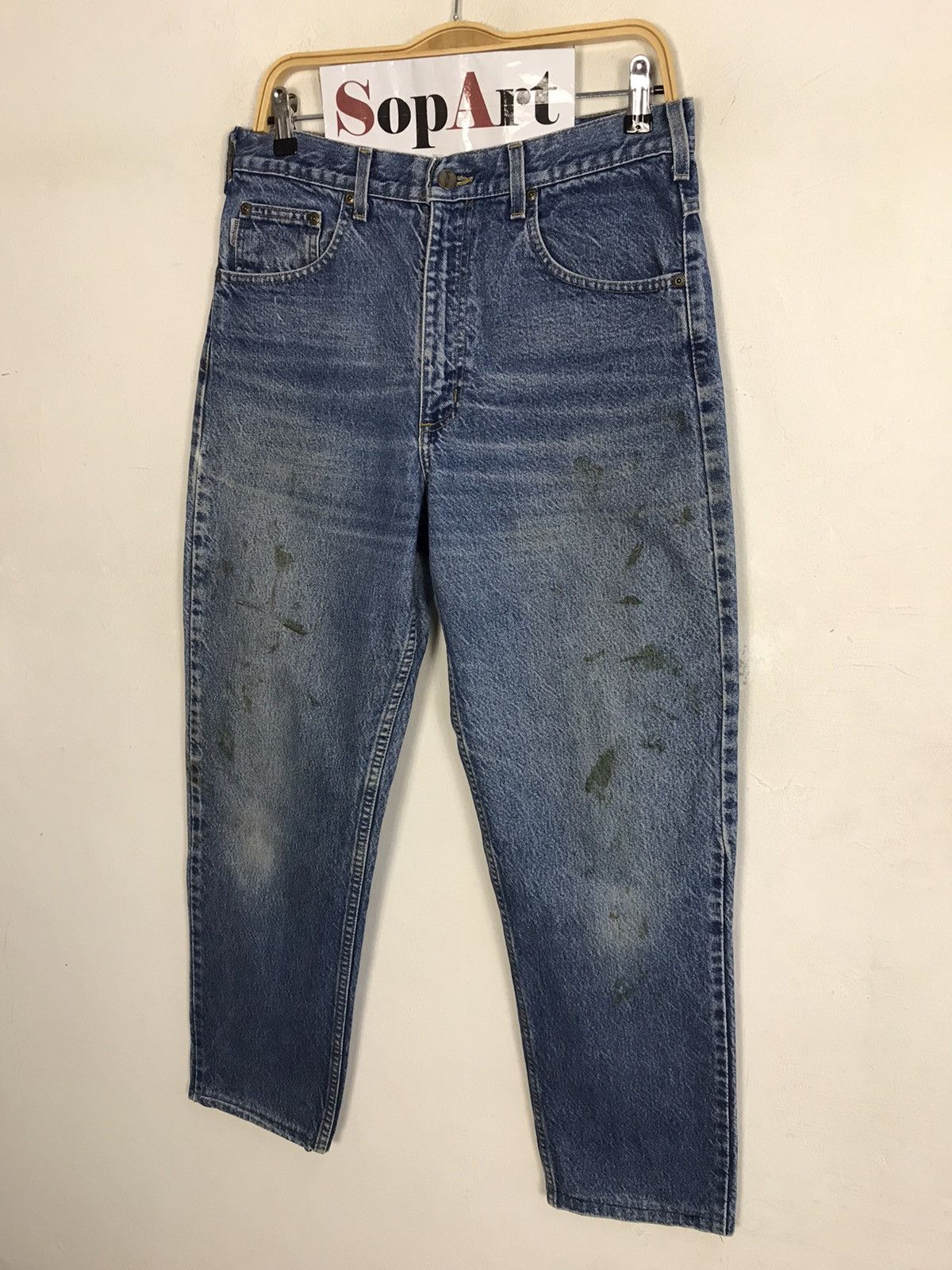 Carhartt Carhartt Denim Jeans Workwear Zipper Design Size US 32 / EU 48 - 4 Thumbnail