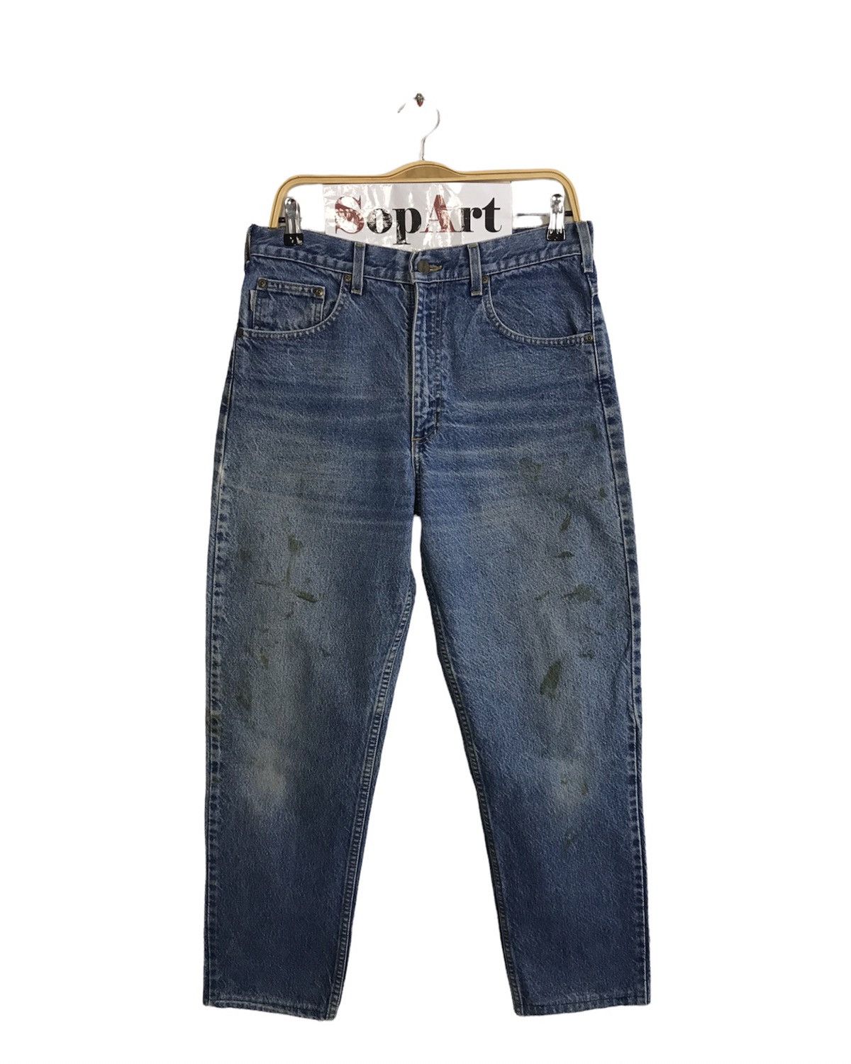 Carhartt Carhartt Denim Jeans Workwear Zipper Design Size US 32 / EU 48 - 1 Thumbnail