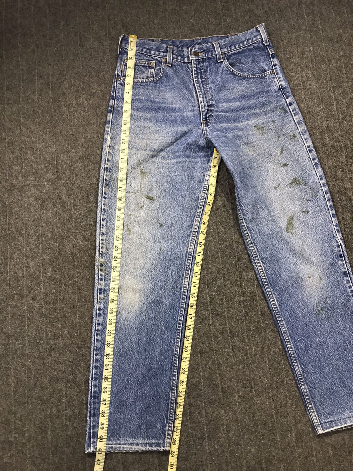 Carhartt Carhartt Denim Jeans Workwear Zipper Design Size US 32 / EU 48 - 19 Thumbnail
