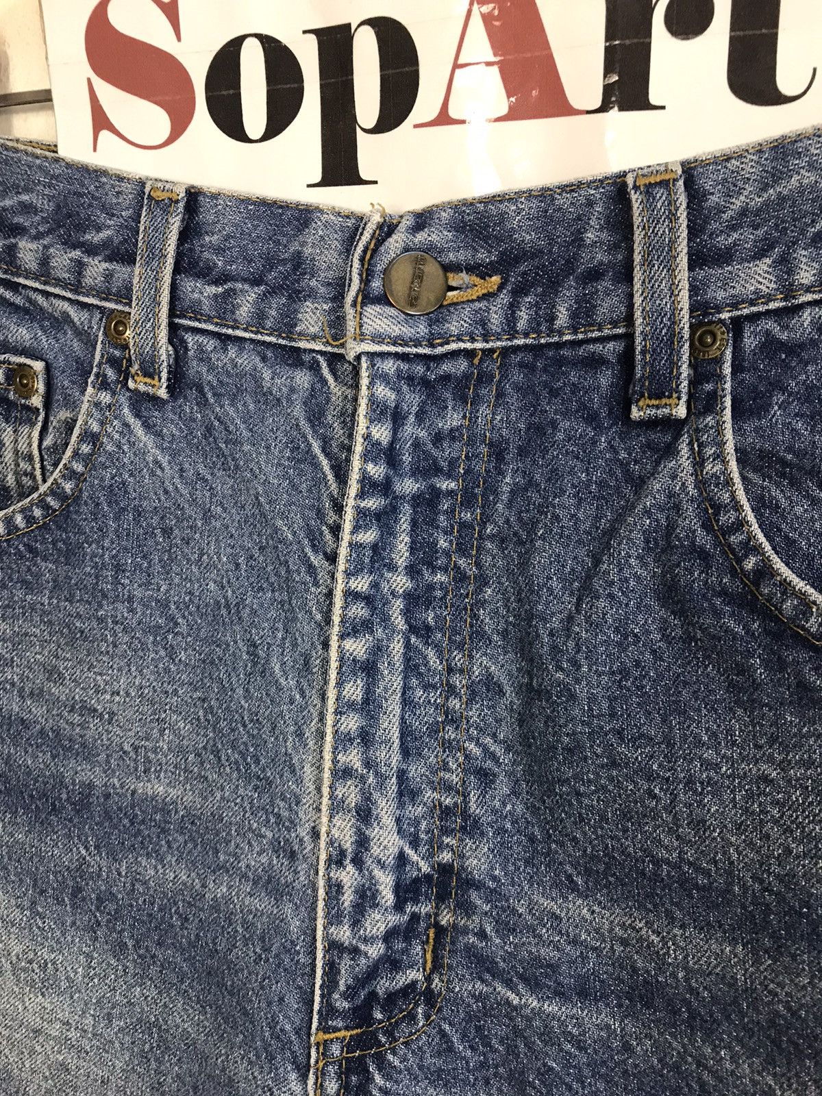 Carhartt Carhartt Denim Jeans Workwear Zipper Design Size US 32 / EU 48 - 8 Thumbnail