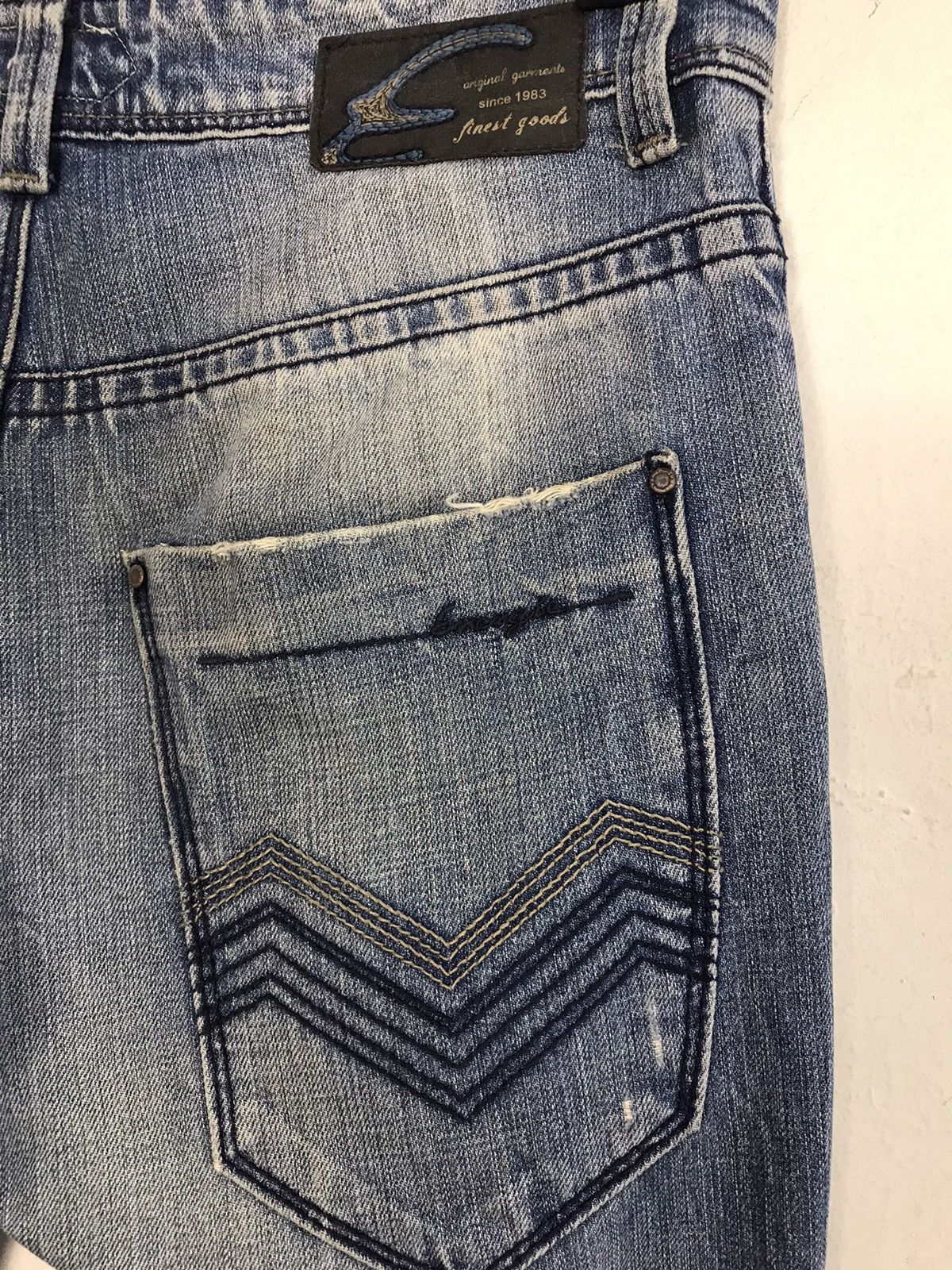 Energie Vintage Energie Distressed Denim Jeans Size US 31 - 11 Thumbnail