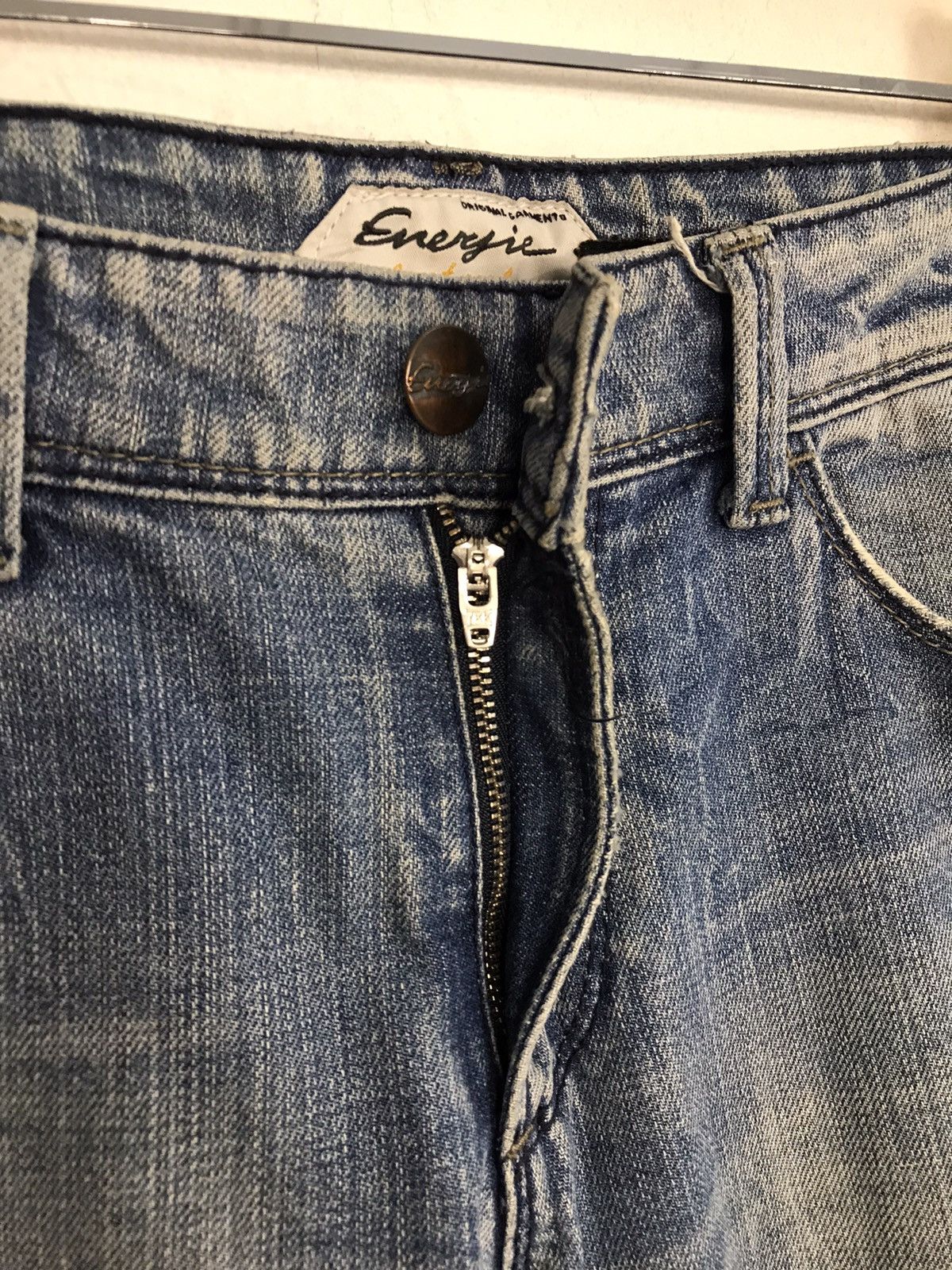 Energie Vintage Energie Distressed Denim Jeans Size US 31 - 9 Thumbnail