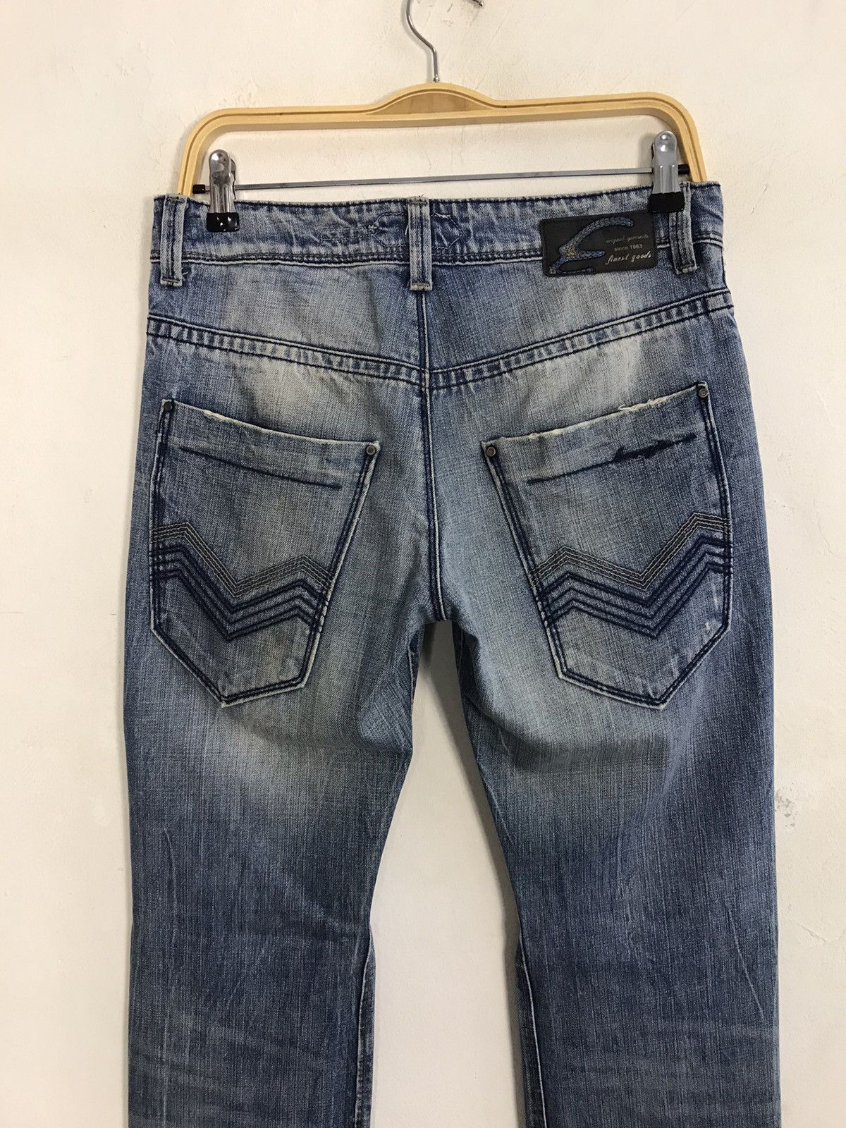 Energie Vintage Energie Distressed Denim Jeans Size US 31 - 10 Thumbnail