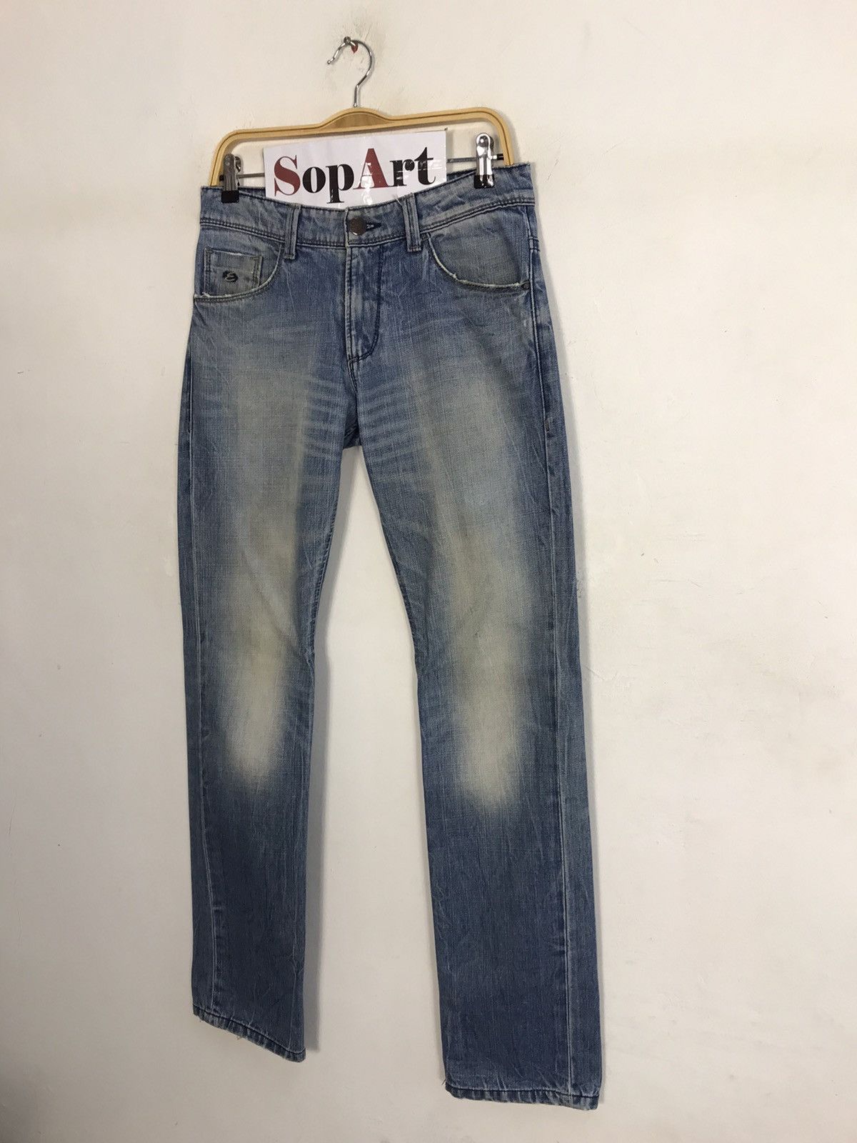 Energie Vintage Energie Distressed Denim Jeans Size US 31 - 4 Thumbnail