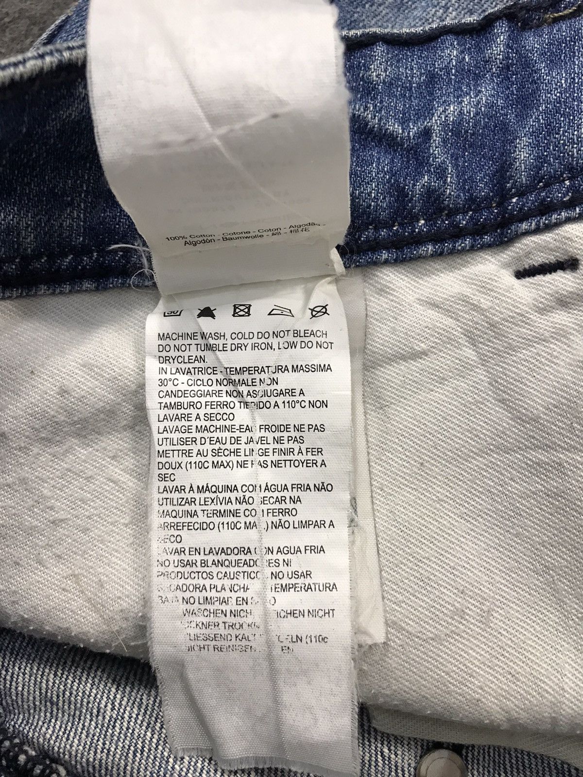 Energie Vintage Energie Distressed Denim Jeans Size US 31 - 17 Thumbnail
