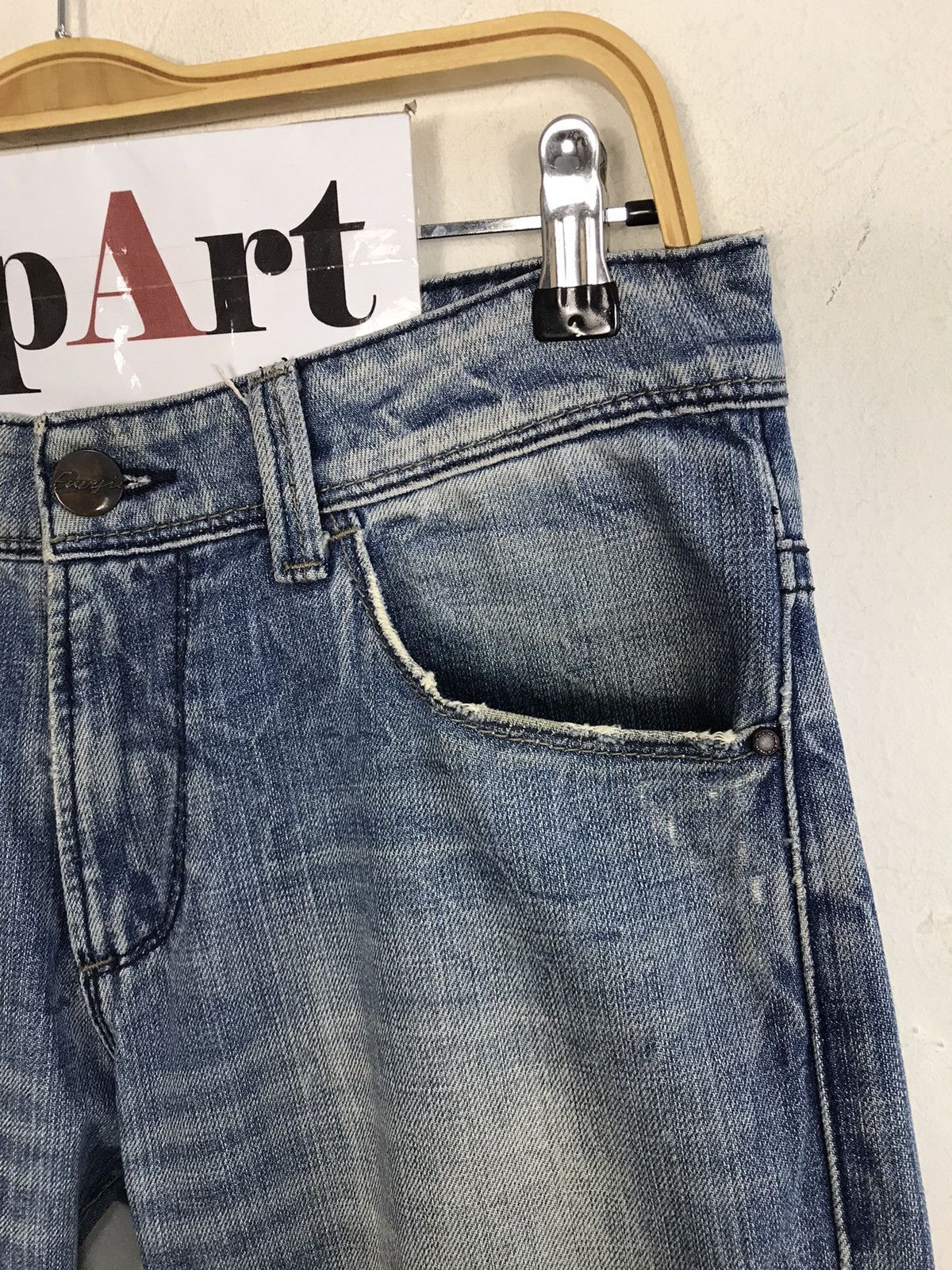 Energie Vintage Energie Distressed Denim Jeans Size US 31 - 5 Thumbnail