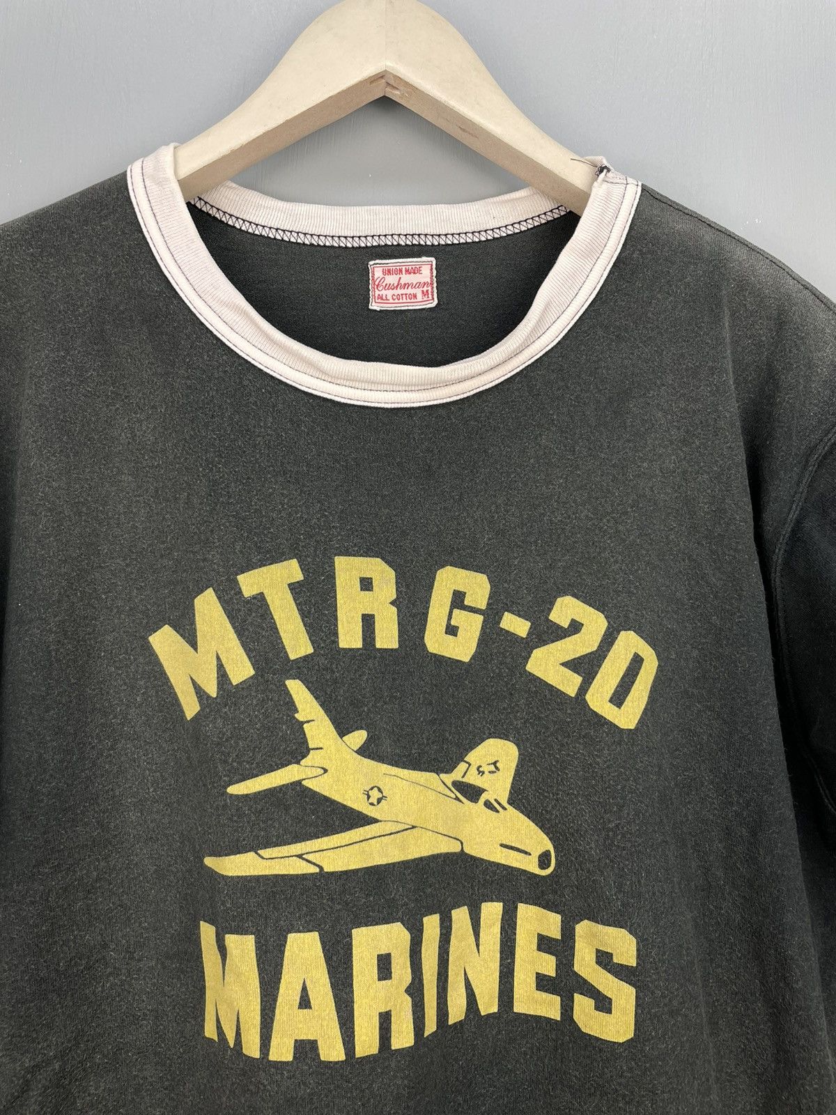 Cushman Cushman MTRG-20 Marines ringer t shirt Size US M / EU 48-50 / 2 - 3 Thumbnail