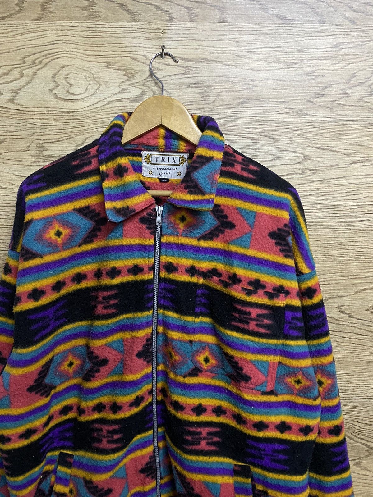 Native Vintage TRIX International Spirits Aztec Fleece Southwest Size US L / EU 52-54 / 3 - 4 Thumbnail