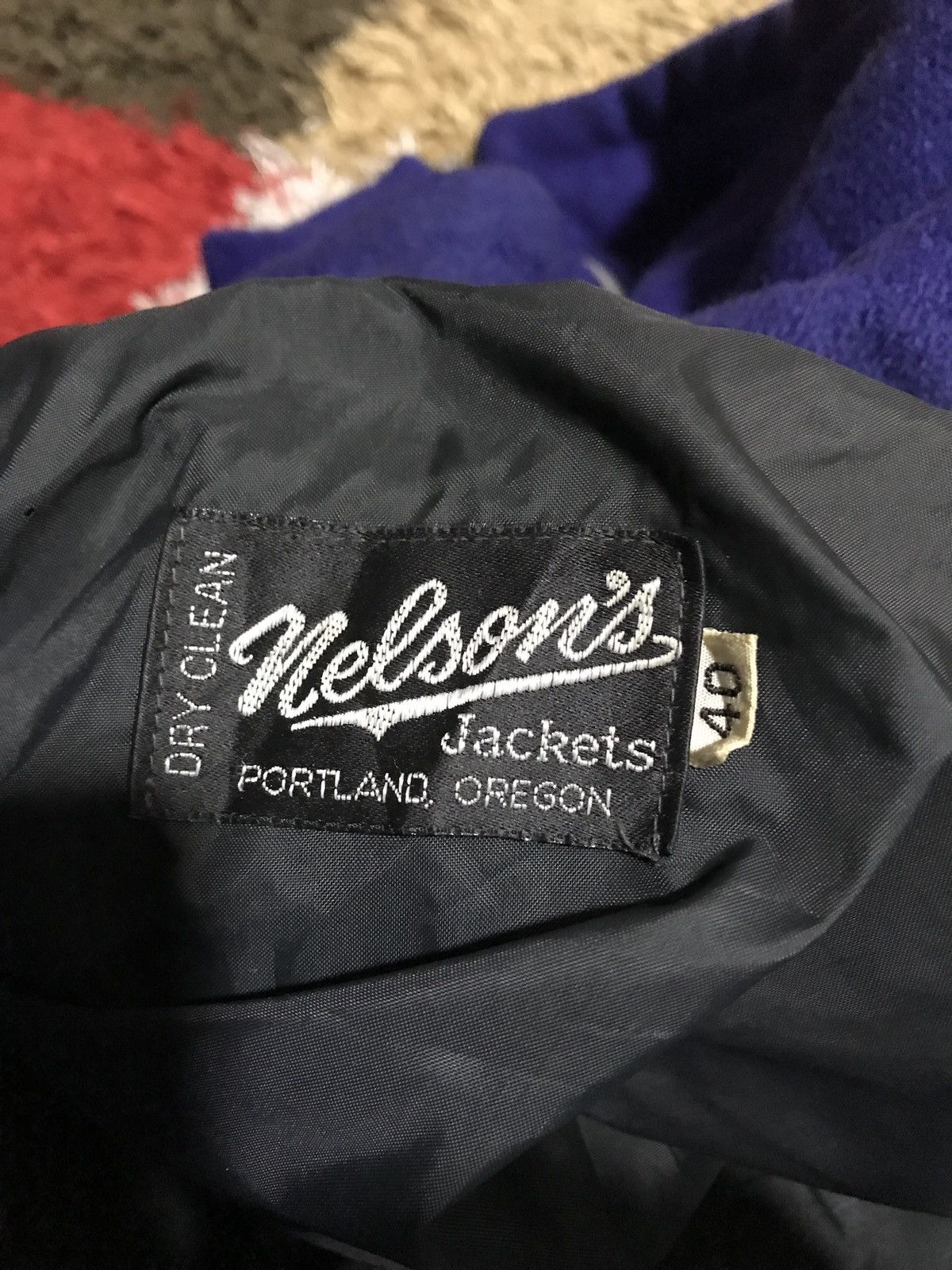 Other NELSON VINTAGE VARSITY JACKET MADE IN USA Size US M / EU 48-50 / 2 - 15 Thumbnail
