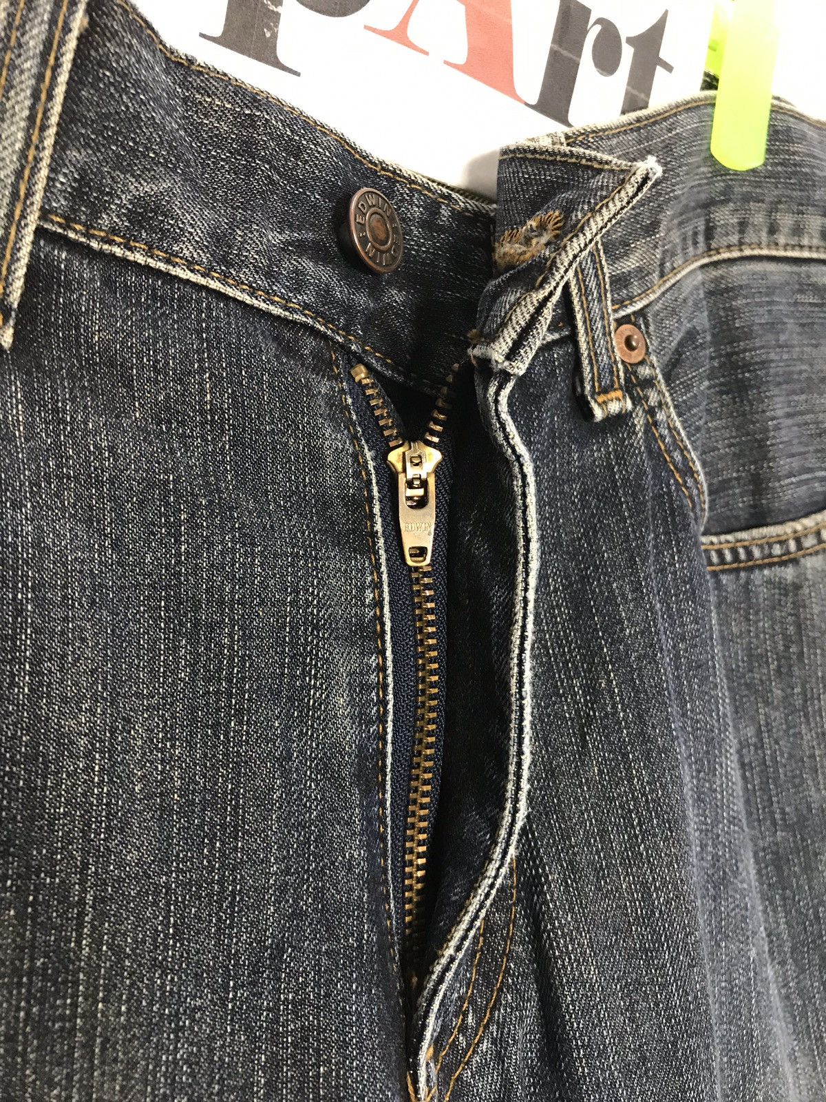 Edwin × Japanese Brand × Vintage Vintage Edwin Japanese Denim Jeans Streetwear Fashion Size US 32 / EU 48 - 7 Thumbnail