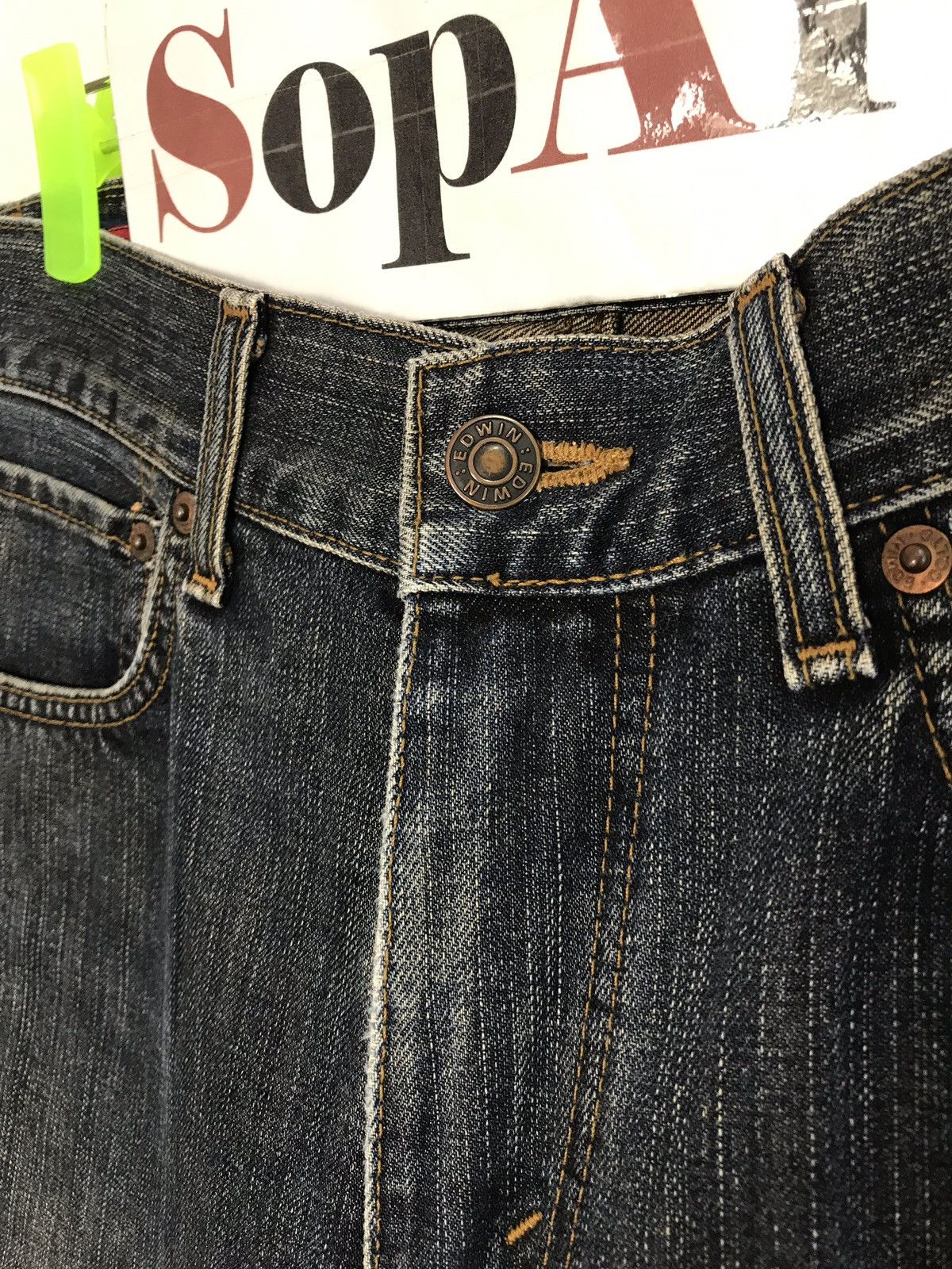 Edwin × Japanese Brand × Vintage Vintage Edwin Japanese Denim Jeans Streetwear Fashion Size US 32 / EU 48 - 5 Thumbnail