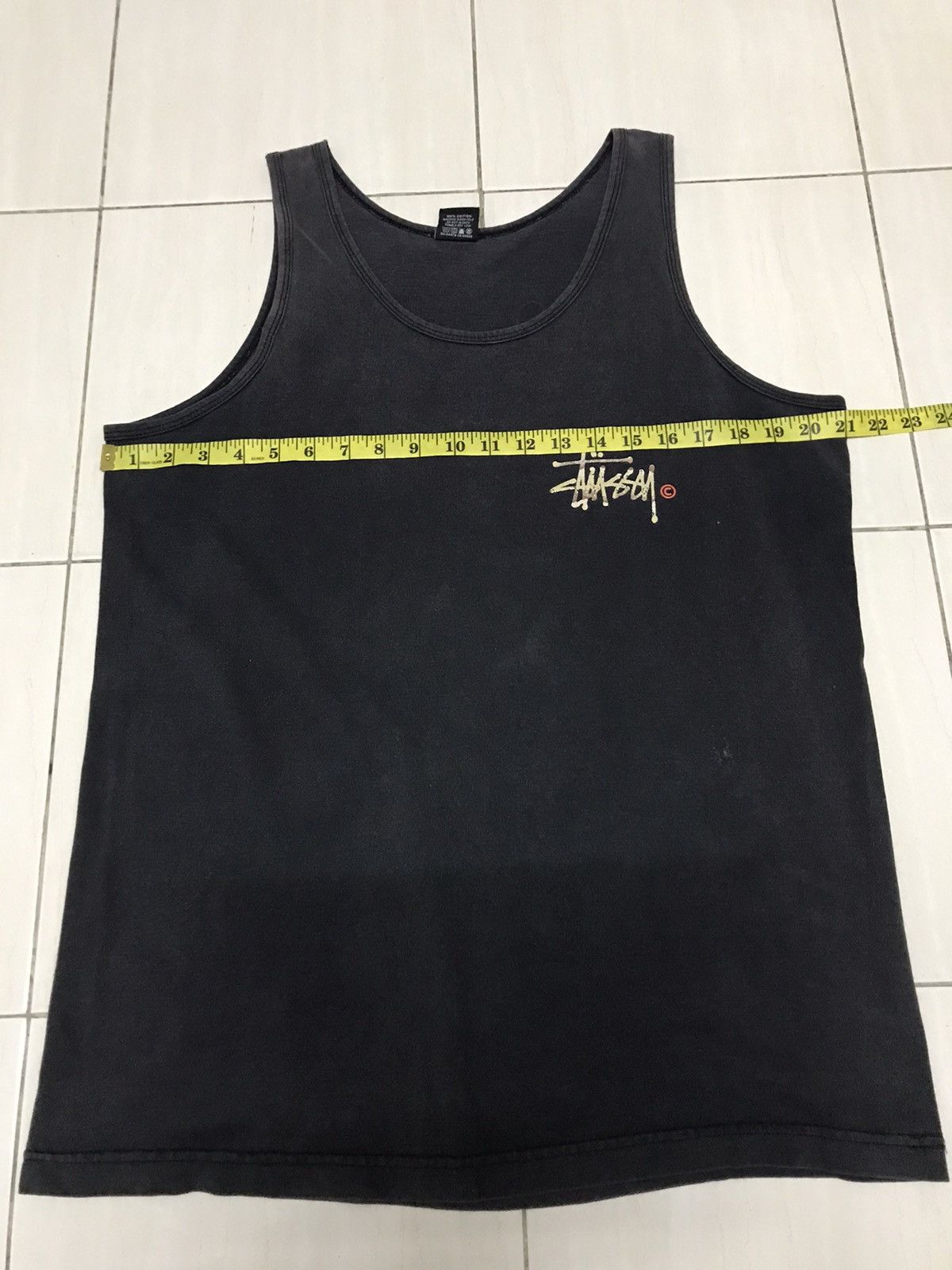 Designer × Stussy Singlet Vintage Stussy Size US L / EU 52-54 / 3 - 11 Thumbnail